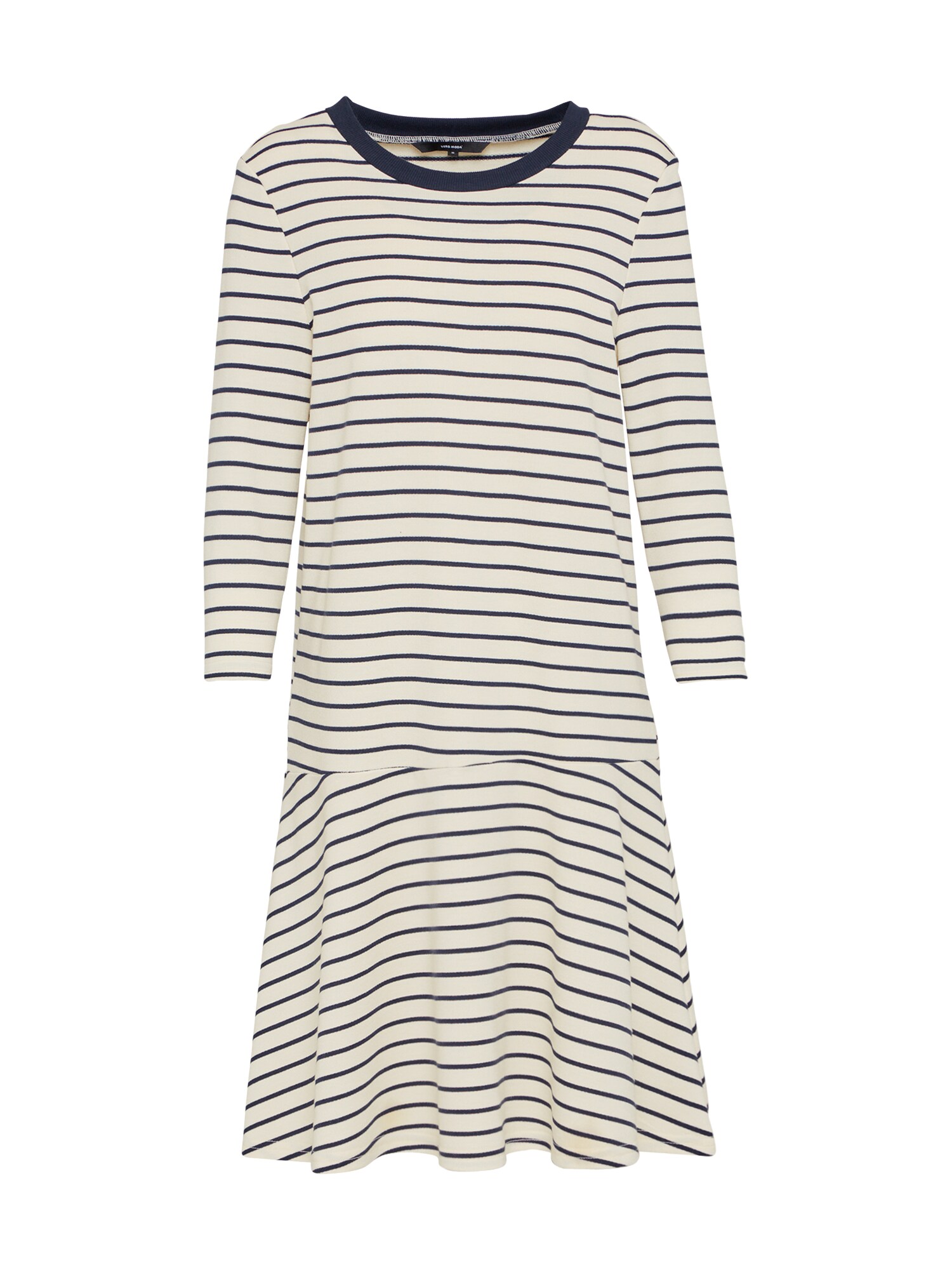 Vero Moda Dames Jurk Nira Blauw Wit vero moda kopen in de aanbieding