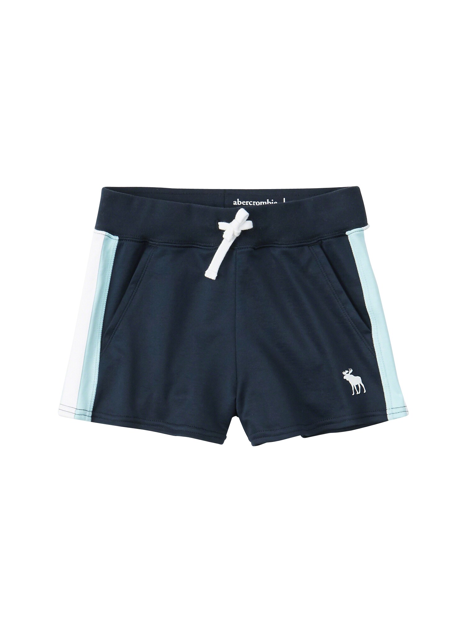 Abercrombie Fitch Meisjes Broek Sb19 F2 T1 Sporty Side Stripe Short 2Cc Navy abercrombie fitch kopen in de aanbieding