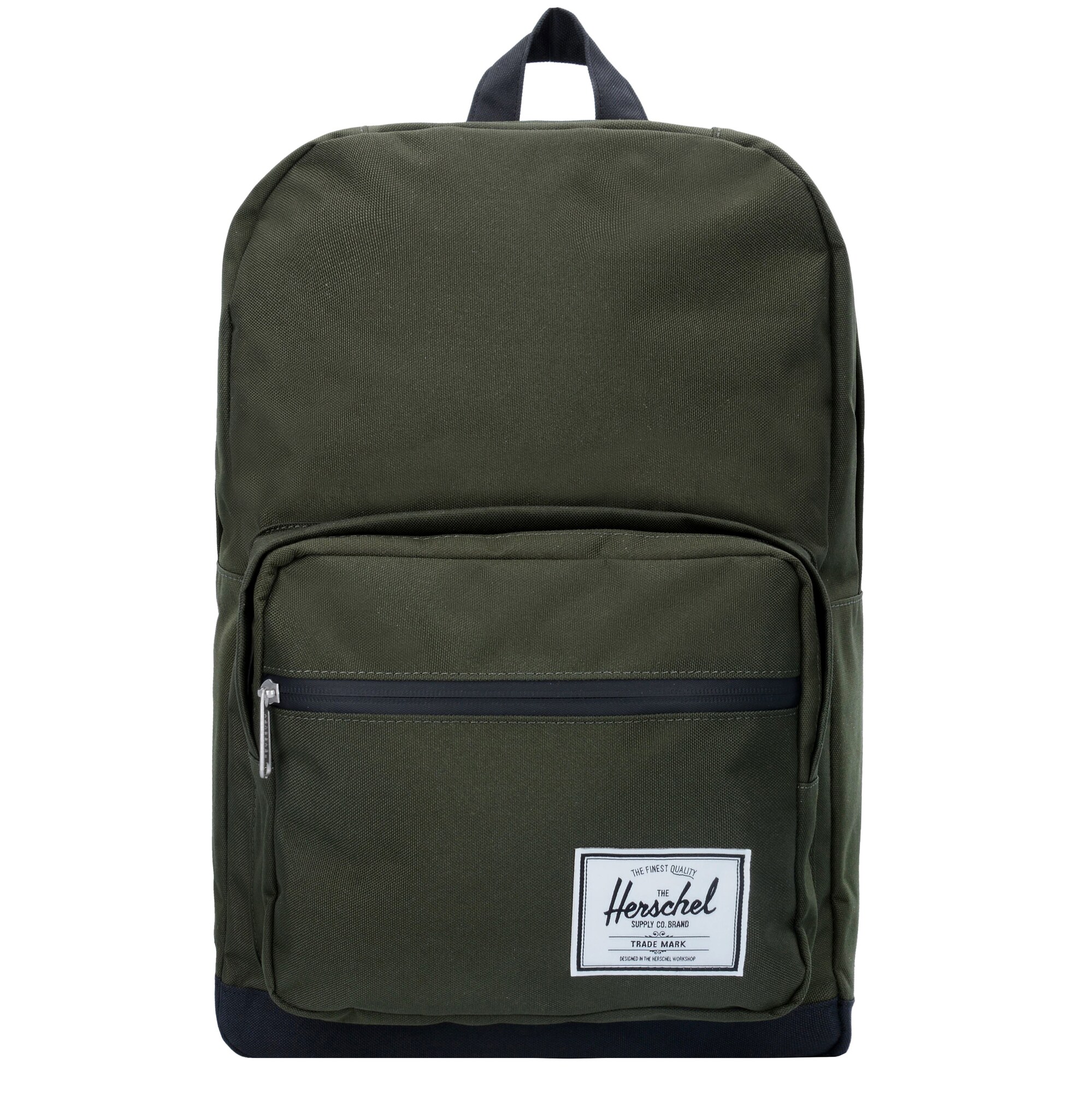 Herschel Dames Rugzak Pop Quiz Donkergroen Zwart herschel kopen in de aanbieding