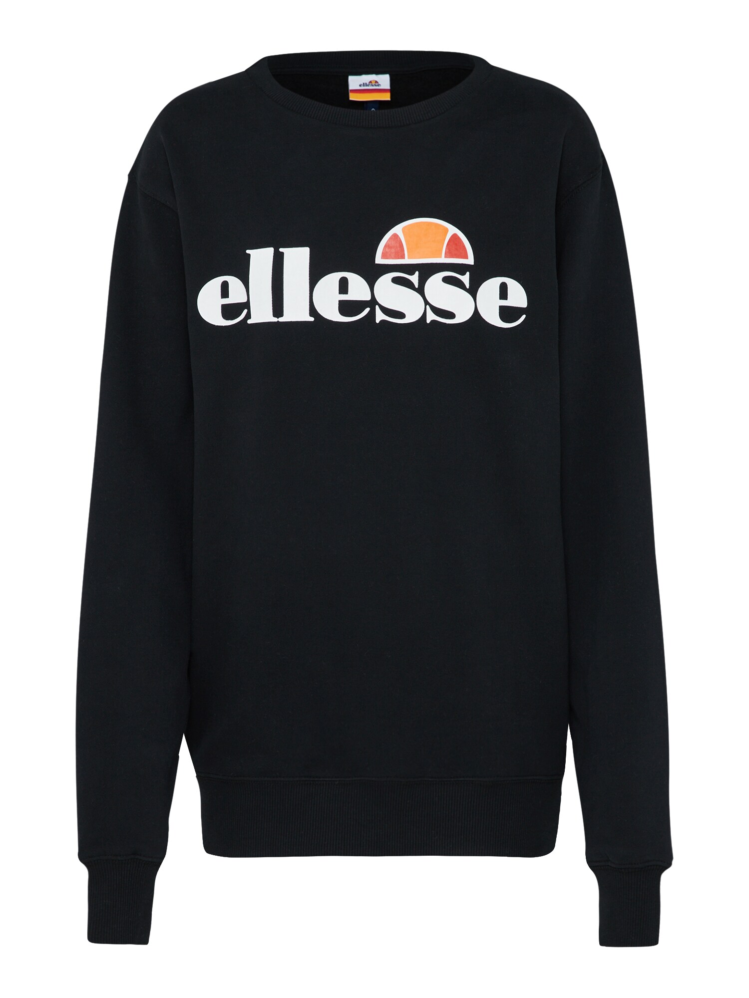 ELLESSE Megztinis be užsegimo 'Agata'  juoda / balta