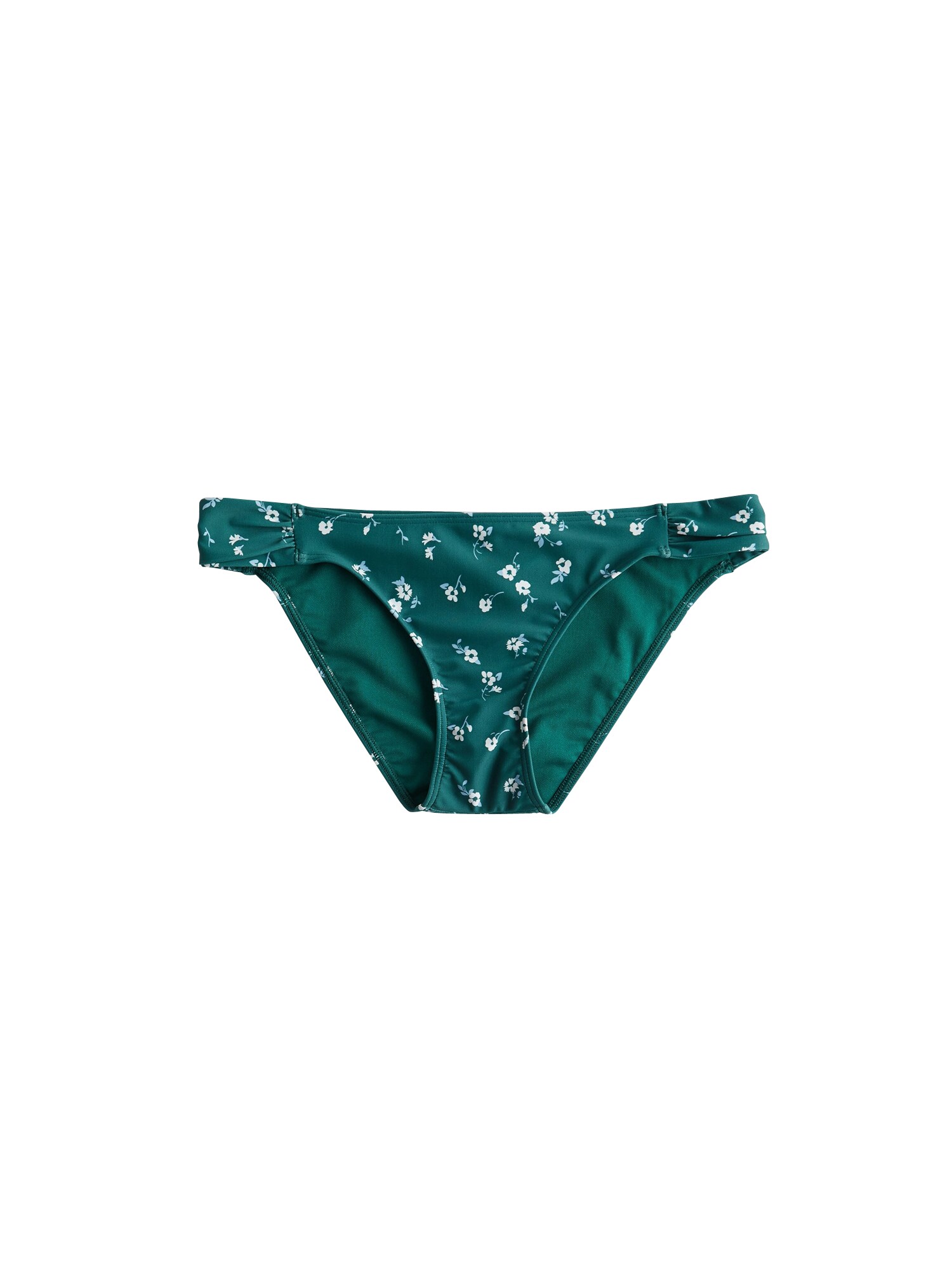 HOLLISTER Bikinio kelnaitės  šviesiai mėlyna / smaragdinė spalva / balta