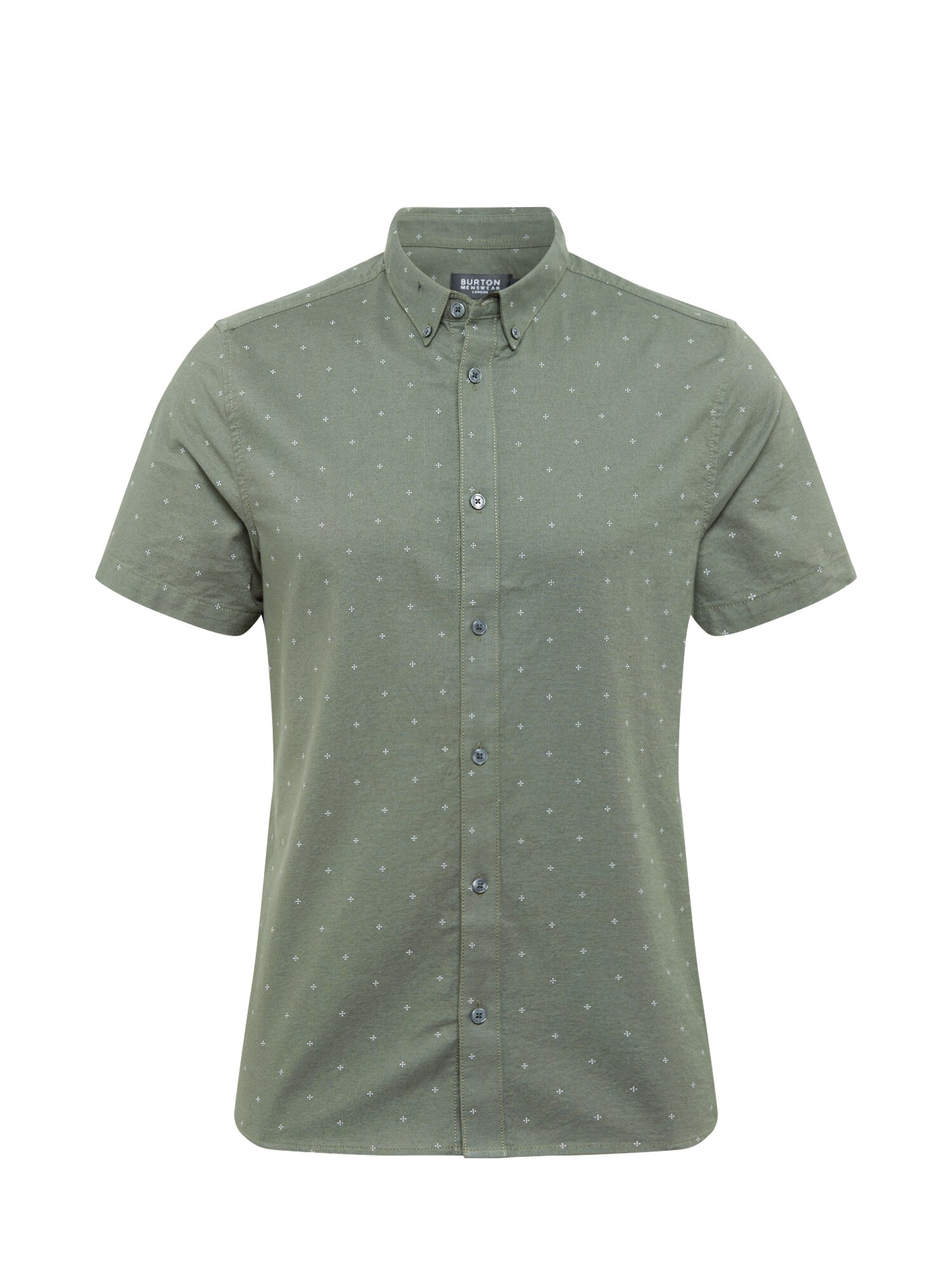 BURTON MENSWEAR LONDON Marškinėliai  žalia / balta