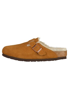 BIRKENSTOCK Zapatillas de casa 'Boston'  caramelo