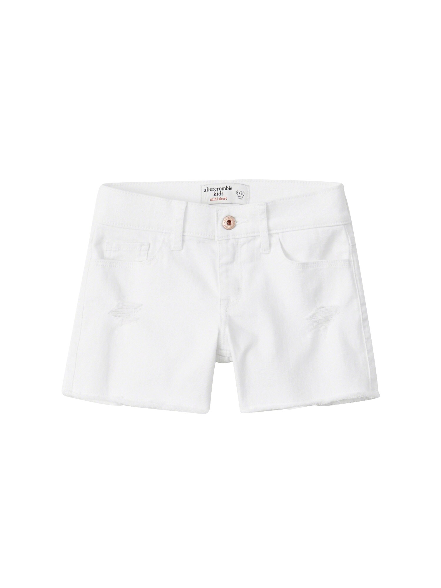 Abercrombie Fitch Meisjes Jeans Sb19 J2 Core Midi 4Cc Wit abercrombie fitch kopen in de aanbieding