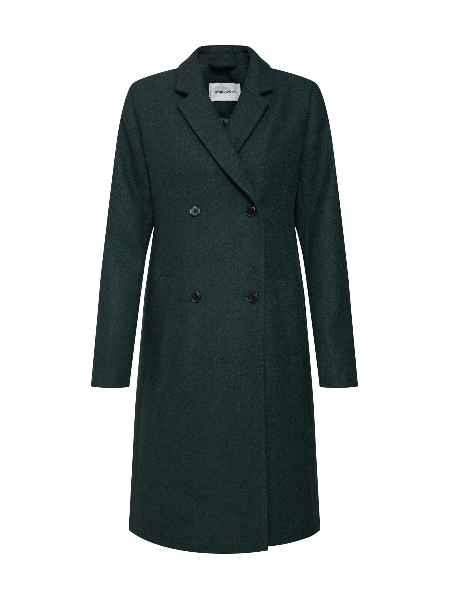 Modstrom Dames Tussenmantel Odelia Donkergroen modstrom kopen in de aanbieding