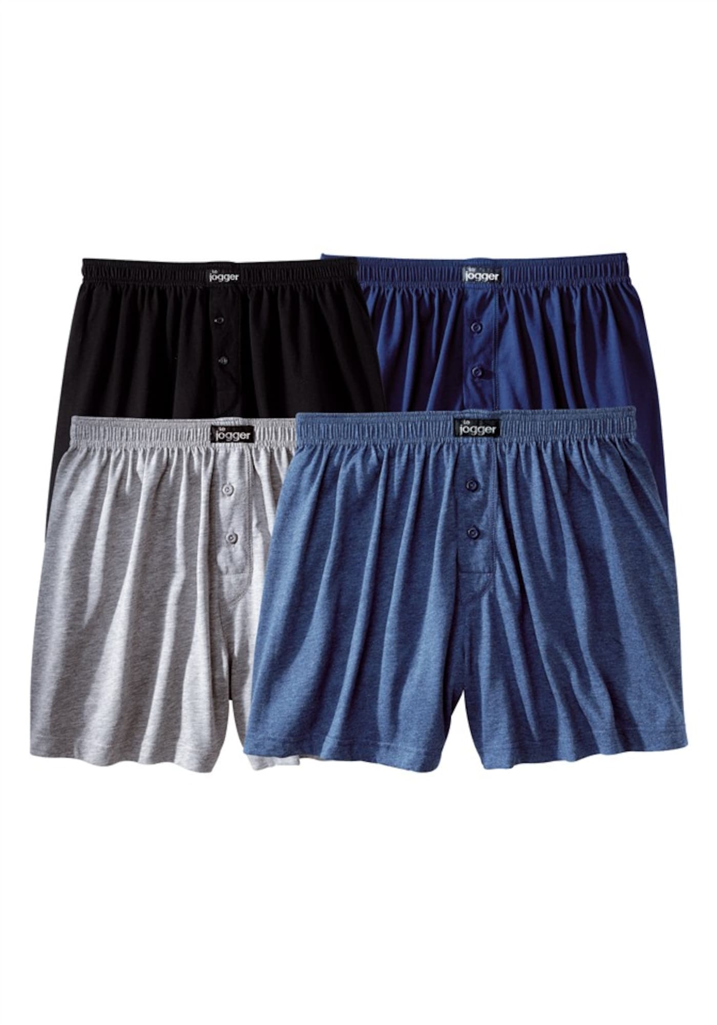 LE JOGGER Boxeralsók  tengerészkék / tengerészkék / szürke / fekete termék 2. képe