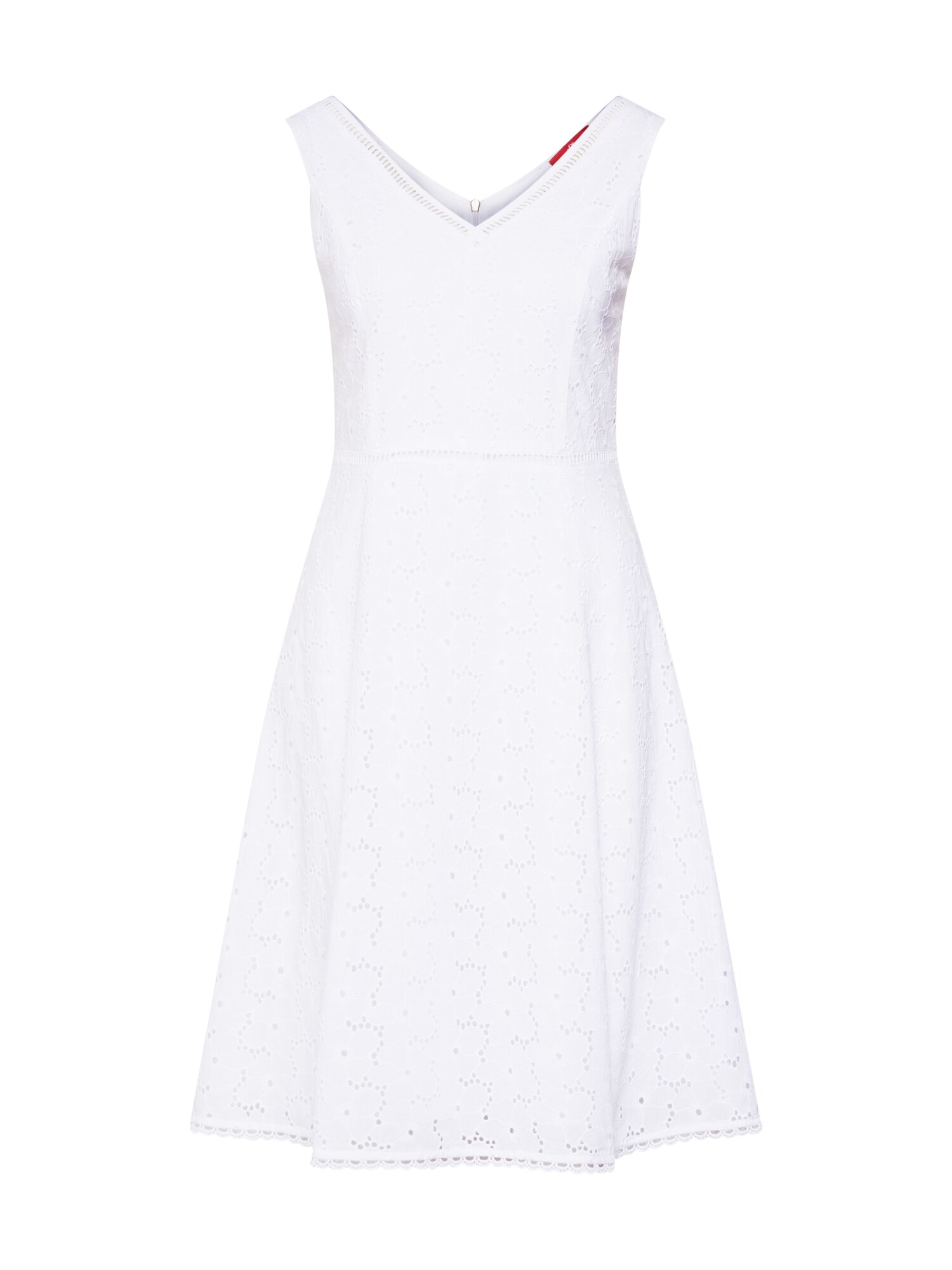 Soliver Red Label Dames Zomerjurk Wit soliver red label kopen in de aanbieding