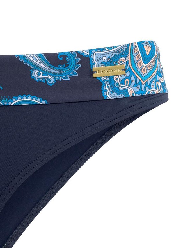 LASCANA, Bikini nadrágok 'Boho', kék, 3 kép a 4 közül