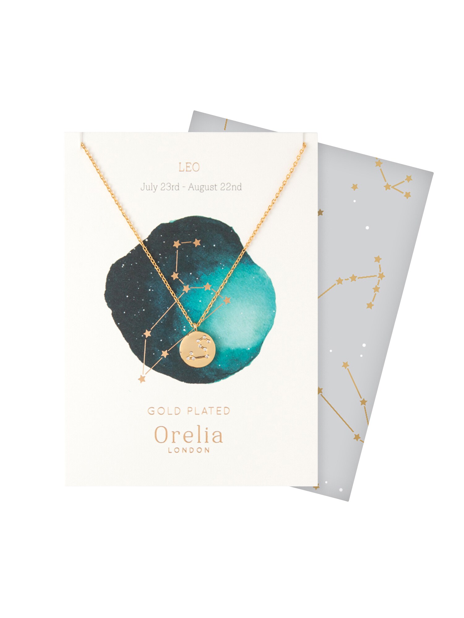 Orelia Dames Ketting Leo Goud orelia kopen in de aanbieding