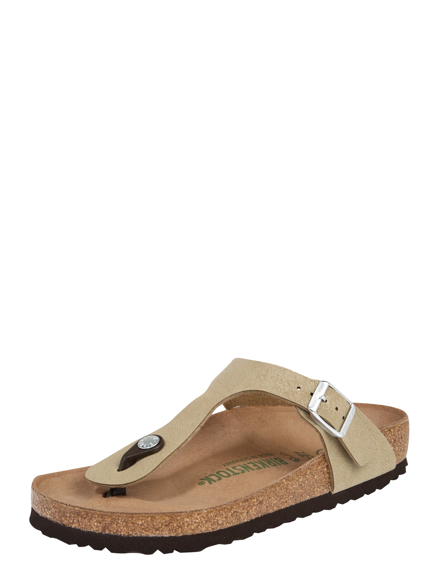 BIRKENSTOCK Šlepetės per pirštą 'Gizeh'  smėlio