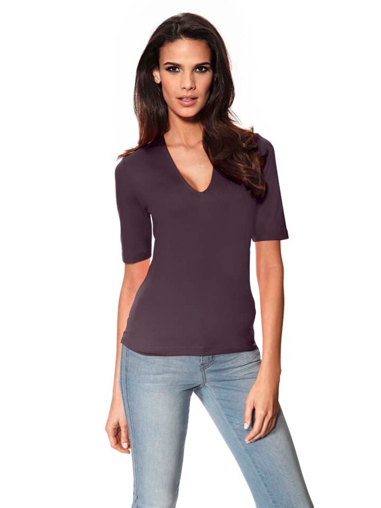 heine Shirt Damen Größe XL aubergine