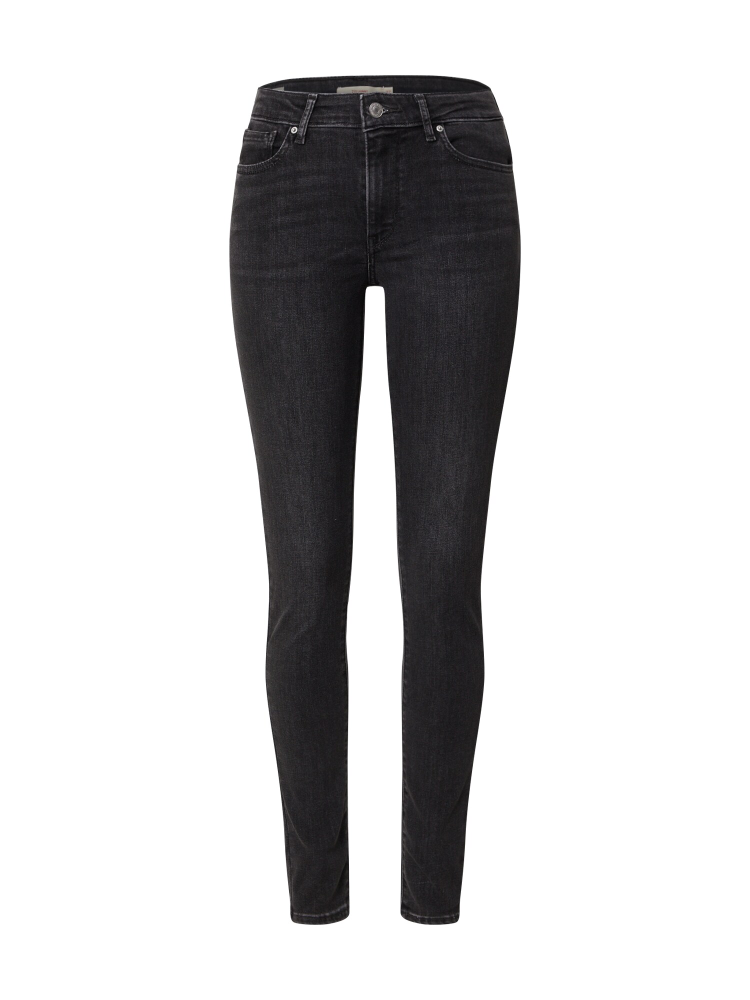 LEVI'S Džinsai '711™ Skinny'  juodo džinso spalva