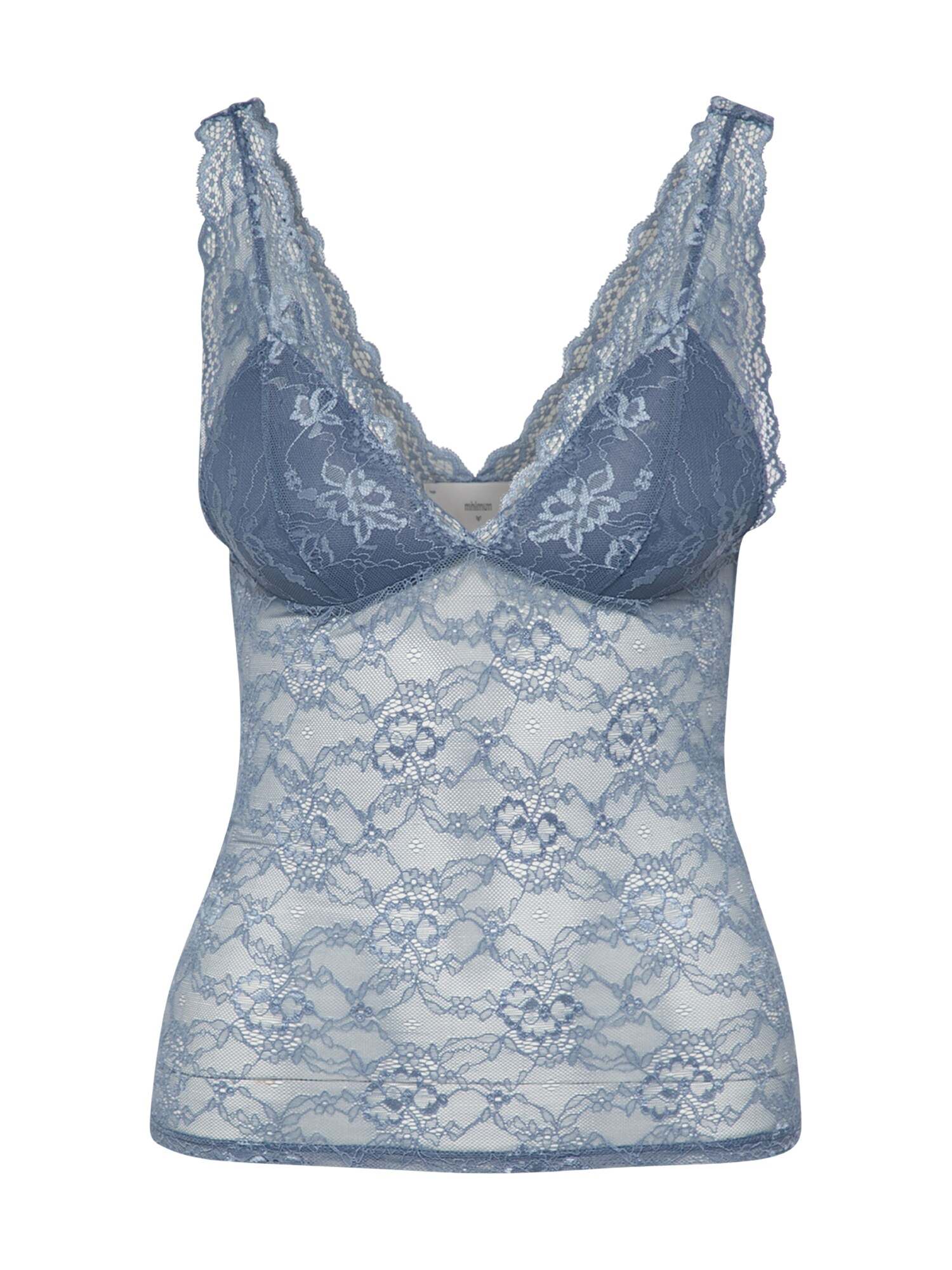 Minimum Dames Top Tutta Smoky Blue minimum kopen in de aanbieding
