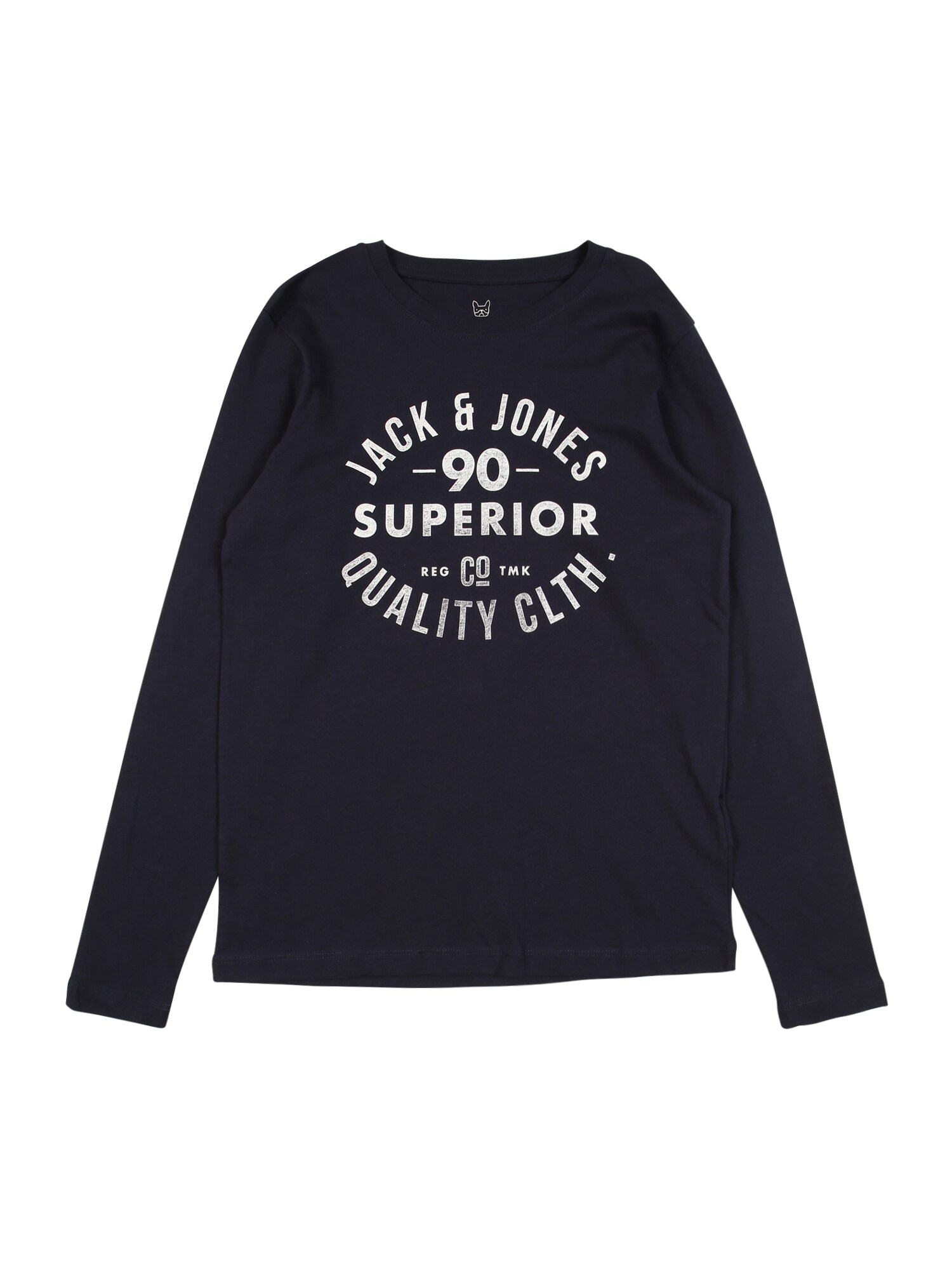 Jack & Jones Junior Marškinėliai  balta / tamsiai mėlyna