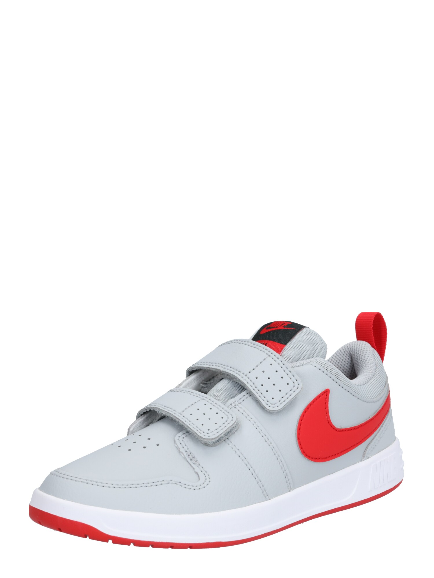 NIKE Sportiniai batai 'Pico 5'  pilka / raudona