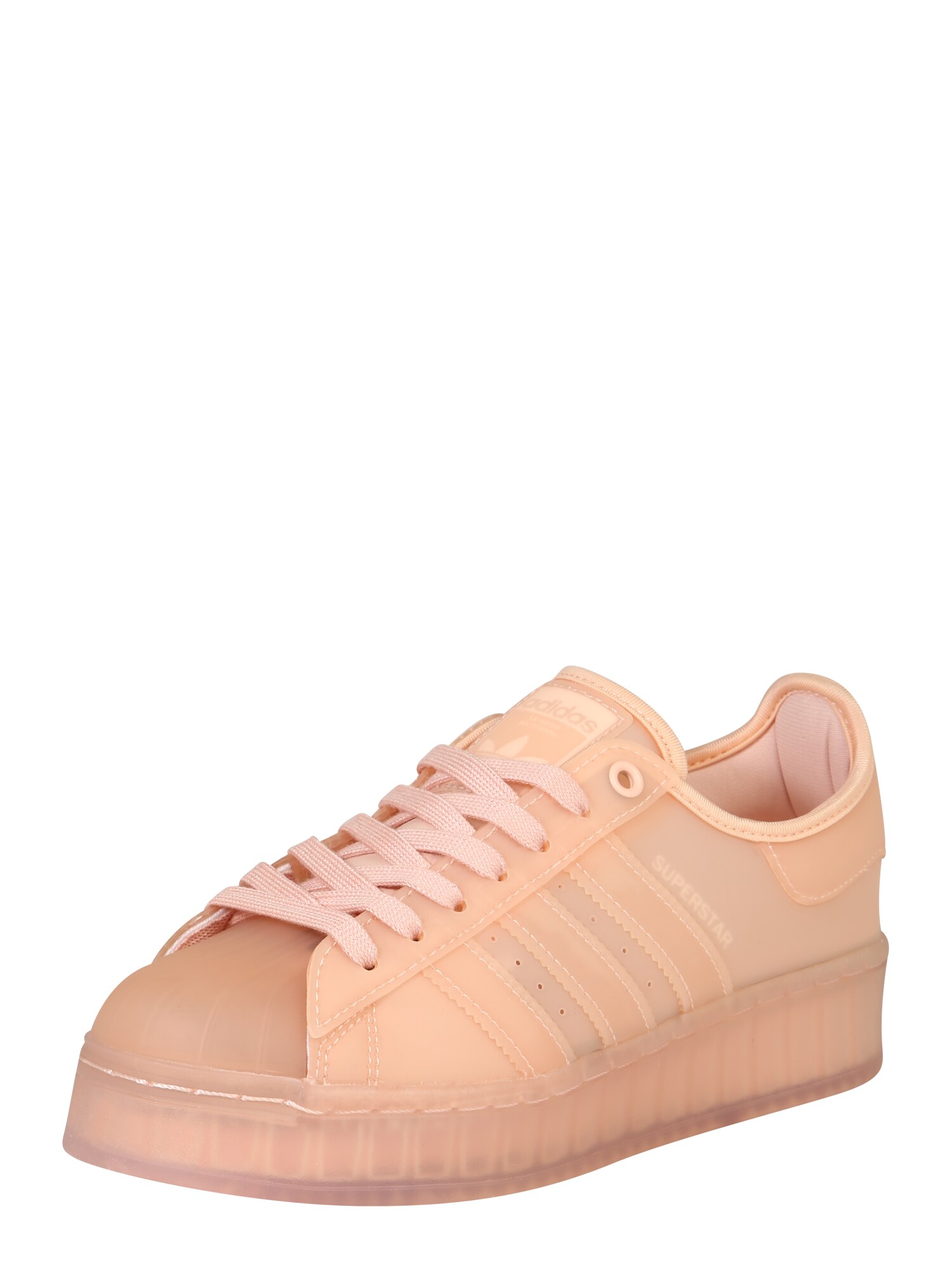 ADIDAS ORIGINALS Sportbačiai be auliuko 'Superstar Jelly W'  rožinė