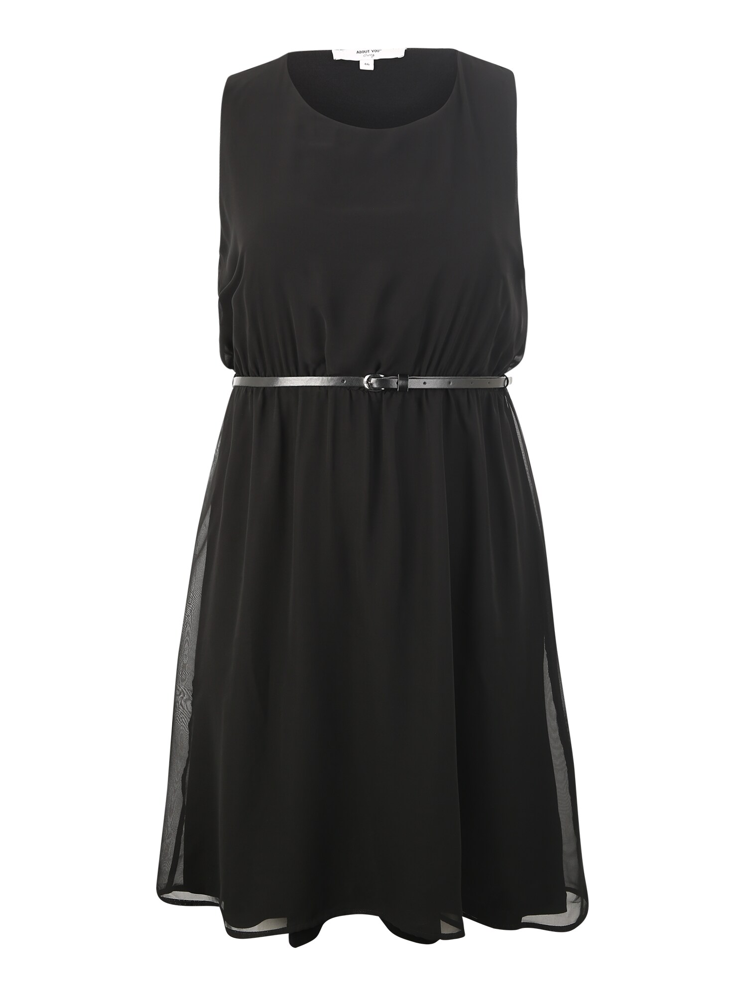 About You Curvy Dames Jurk Elena Zwart about you curvy kopen in de aanbieding
