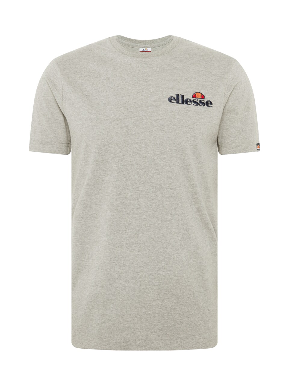 T-shirt 'Voodoo' marinblå / gråmelerad / orange