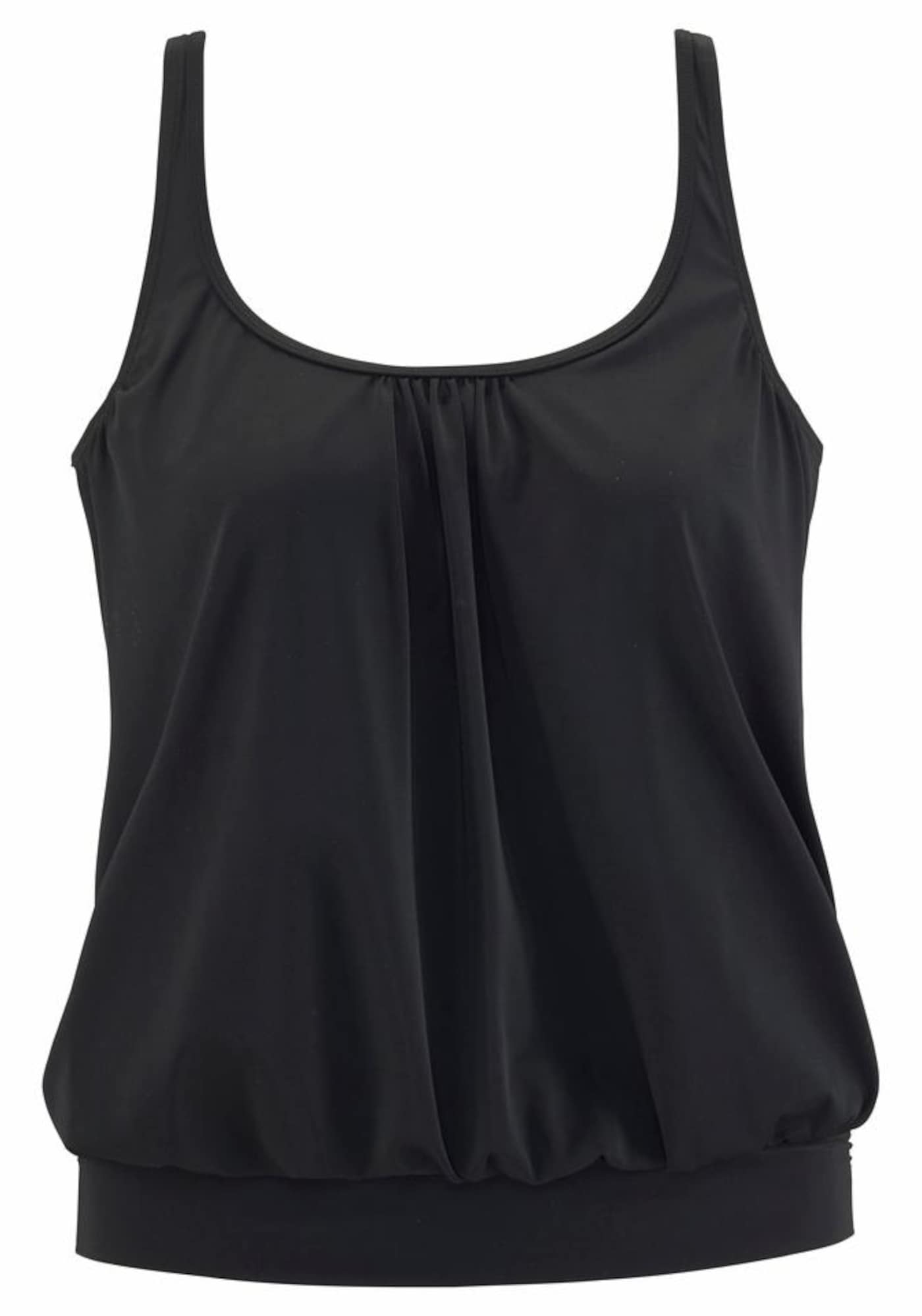 LASCANA Tankini top Kati  negru