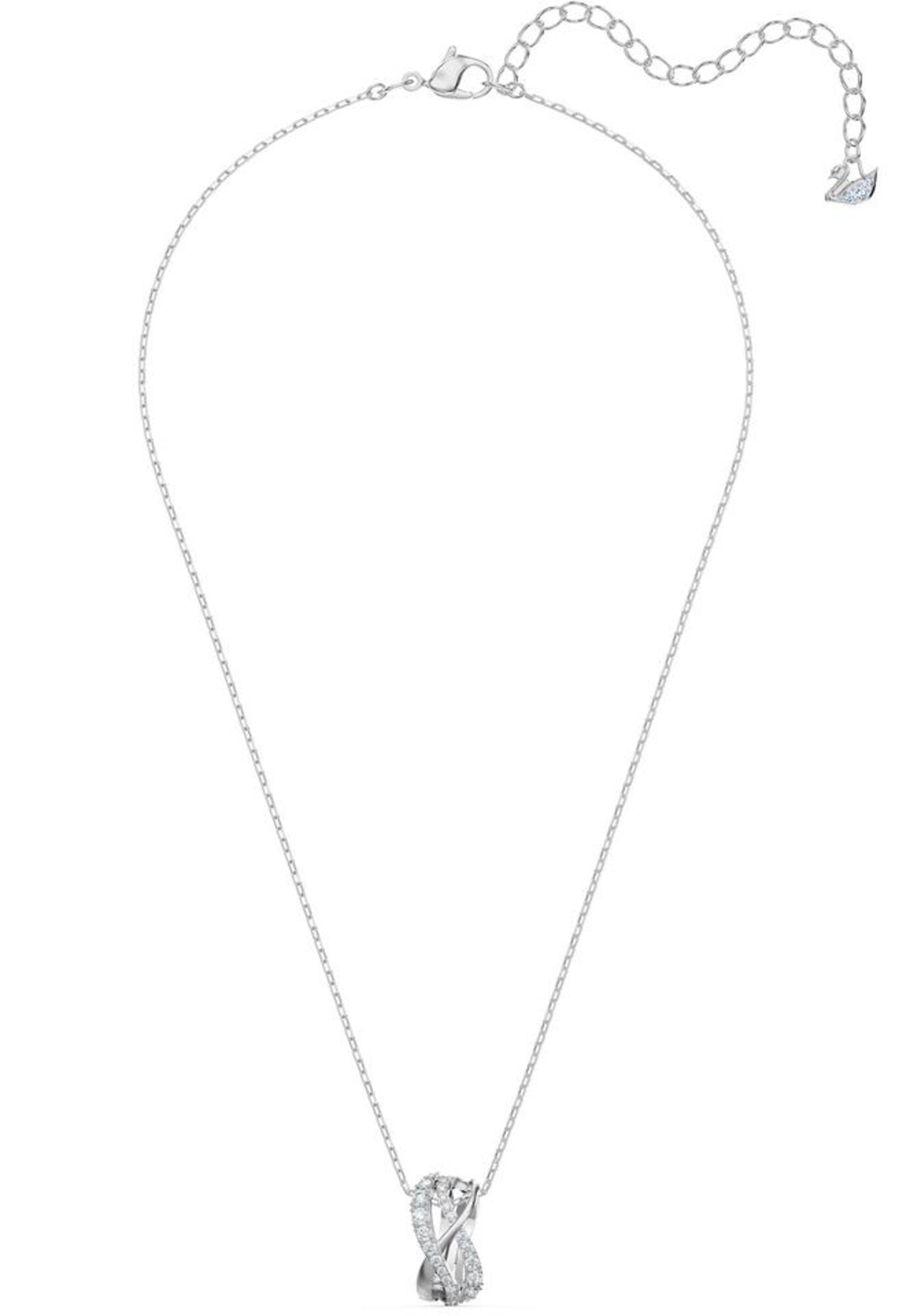 Swarovski Grandinėlė 'Twist Rows'  sidabrinė