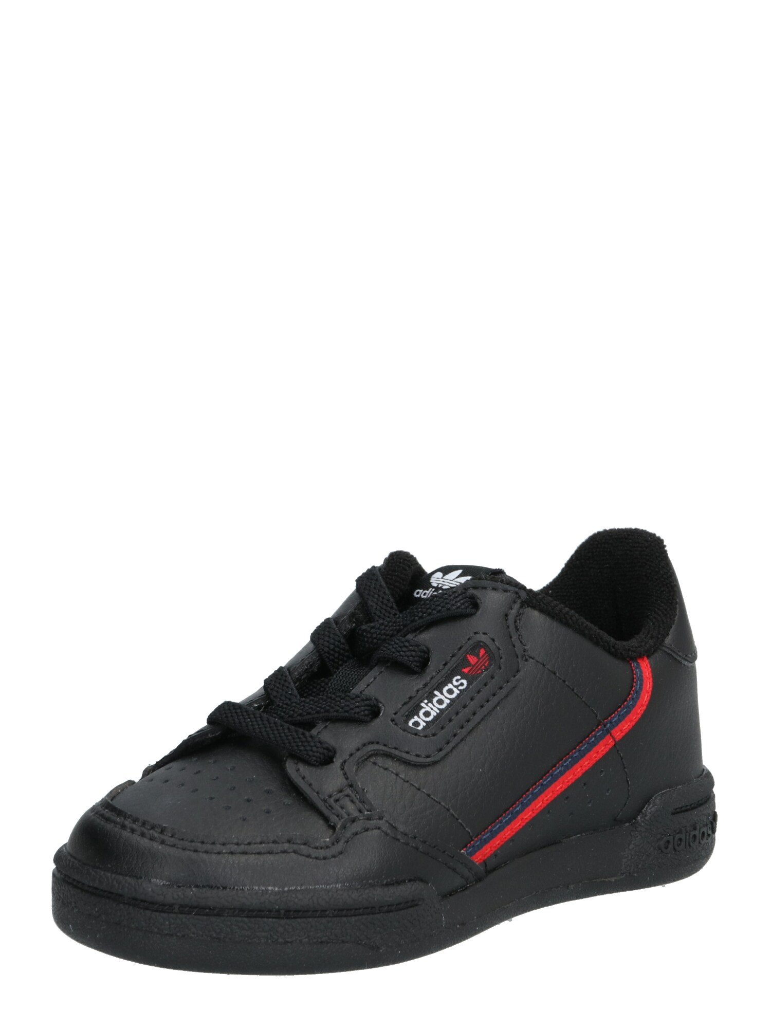 ADIDAS ORIGINALS Sportbačiai 'Continental 80'  juoda / raudona