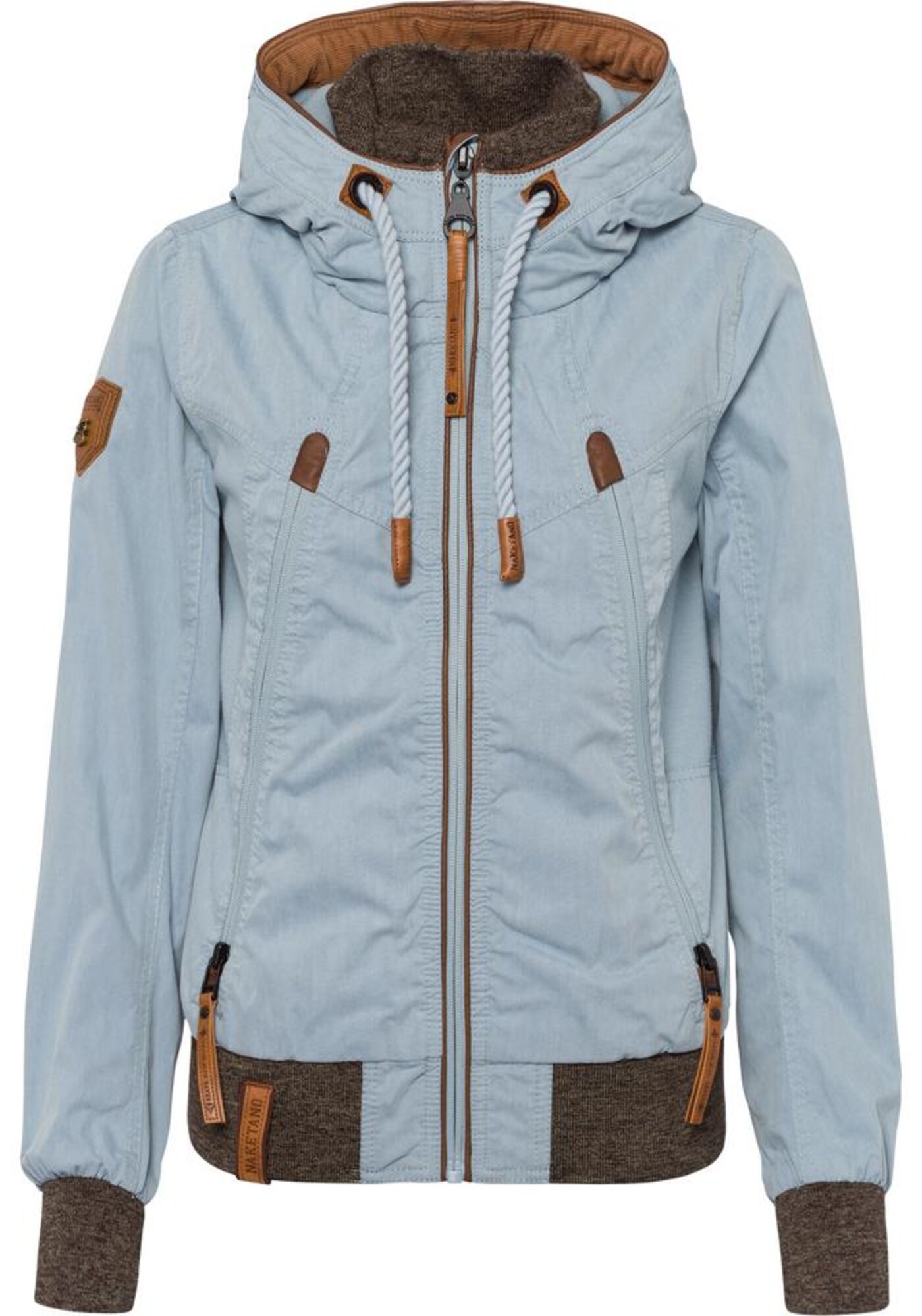 Naketano Dames Tussenjas Tiffy Du Vogel Lichtblauw naketano kopen in de aanbieding