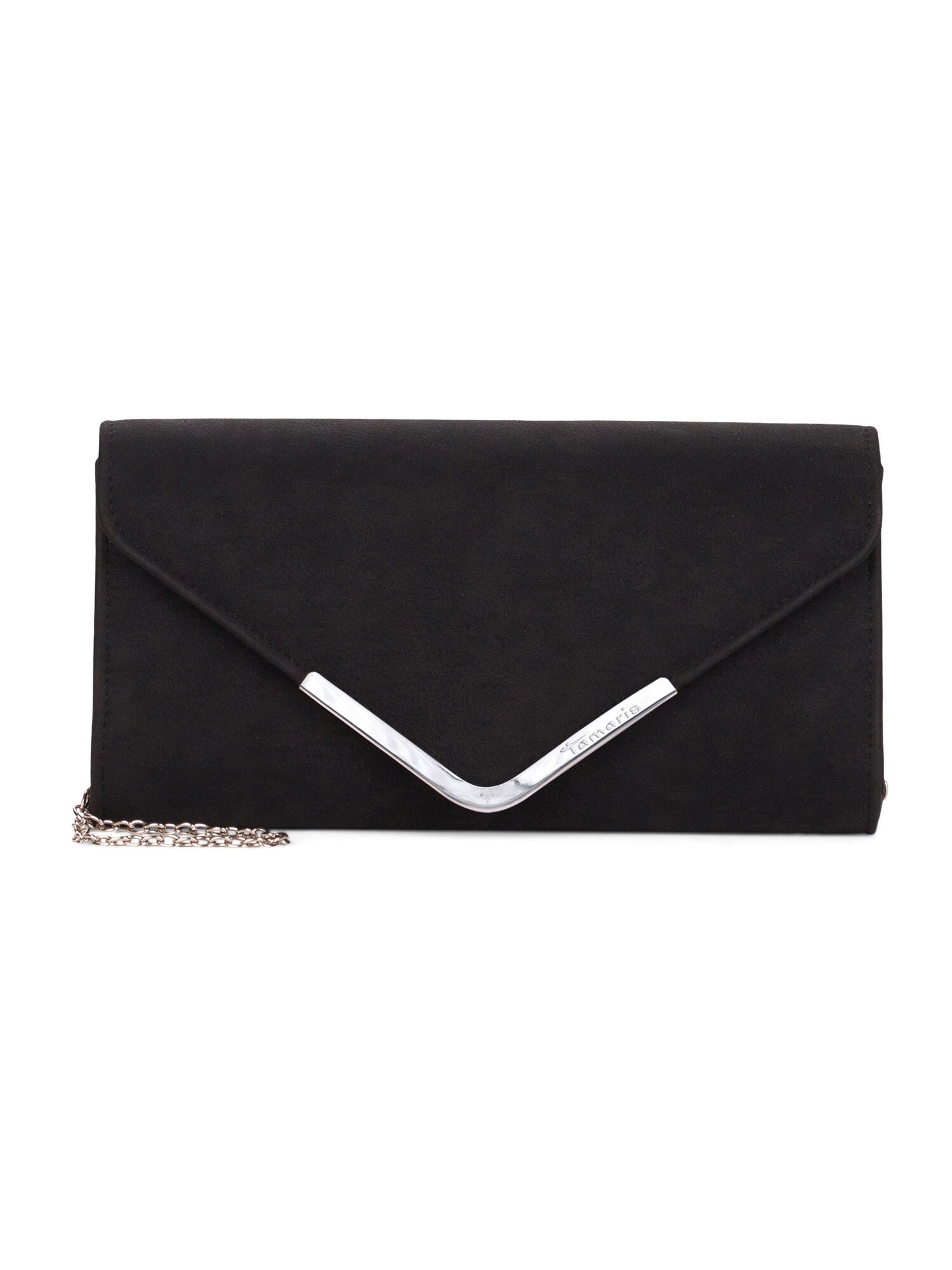 Tamaris Clutch Amalia  negru / argintiu