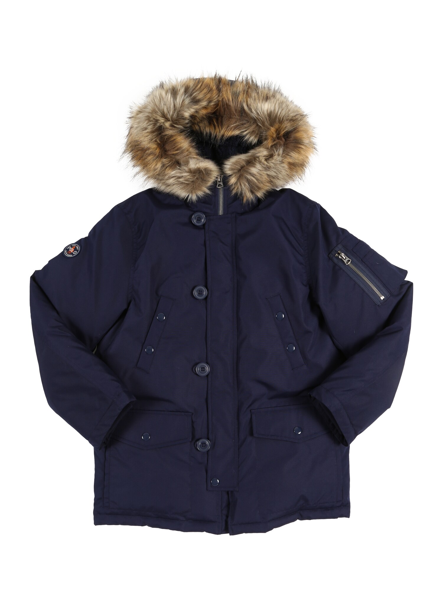 Polo Ralph Lauren Jongens Winterjas Navy polo ralph lauren kopen in de aanbieding