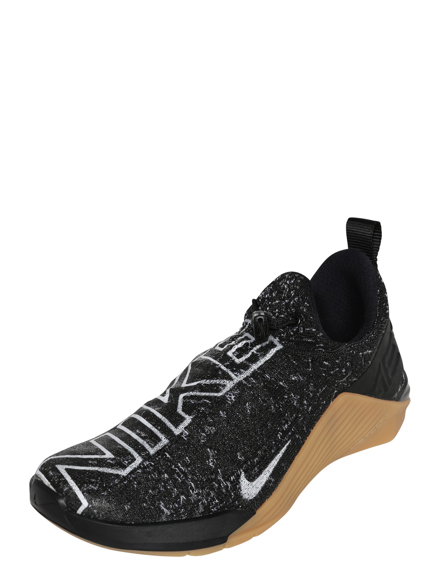 NIKE Sportiniai batai  juoda / balta / šviesiai ruda