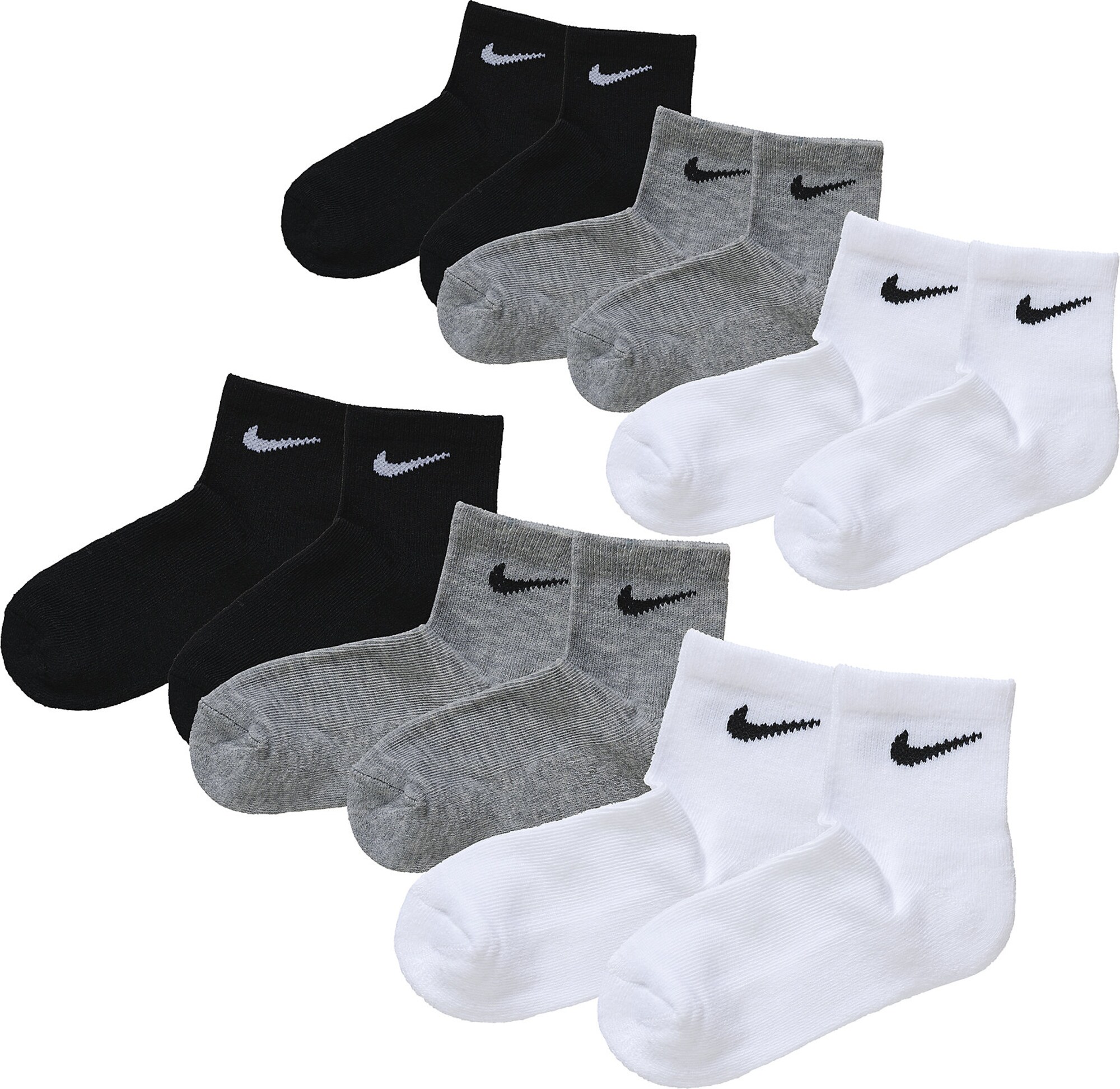 Nike Sportswear Șosete  gri închis / negru / alb