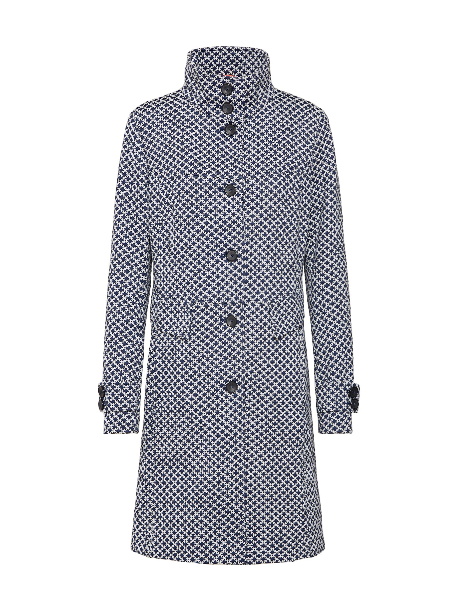 Cinque Dames Tussenmantel Cimera Zwart Wit cinque kopen in de aanbieding