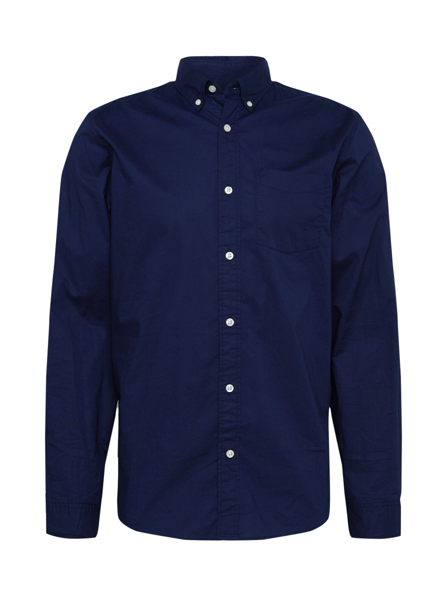 GAP Dalykiniai marškiniai 'POPLIN ESSENTIALS'  tamsiai mėlyna