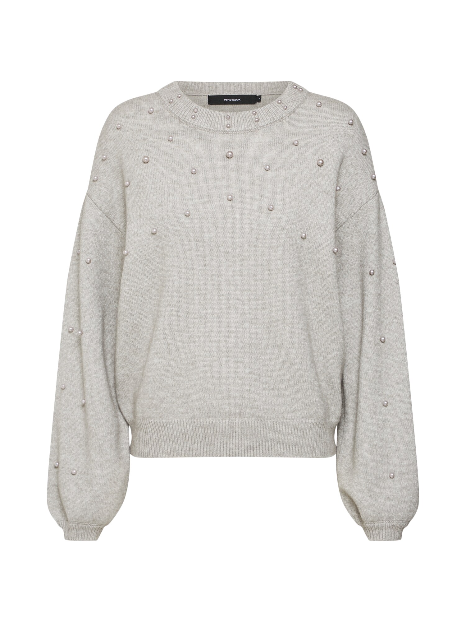 Vero Moda Dames Trui Grijs Gemeleerd vero moda kopen in de aanbieding