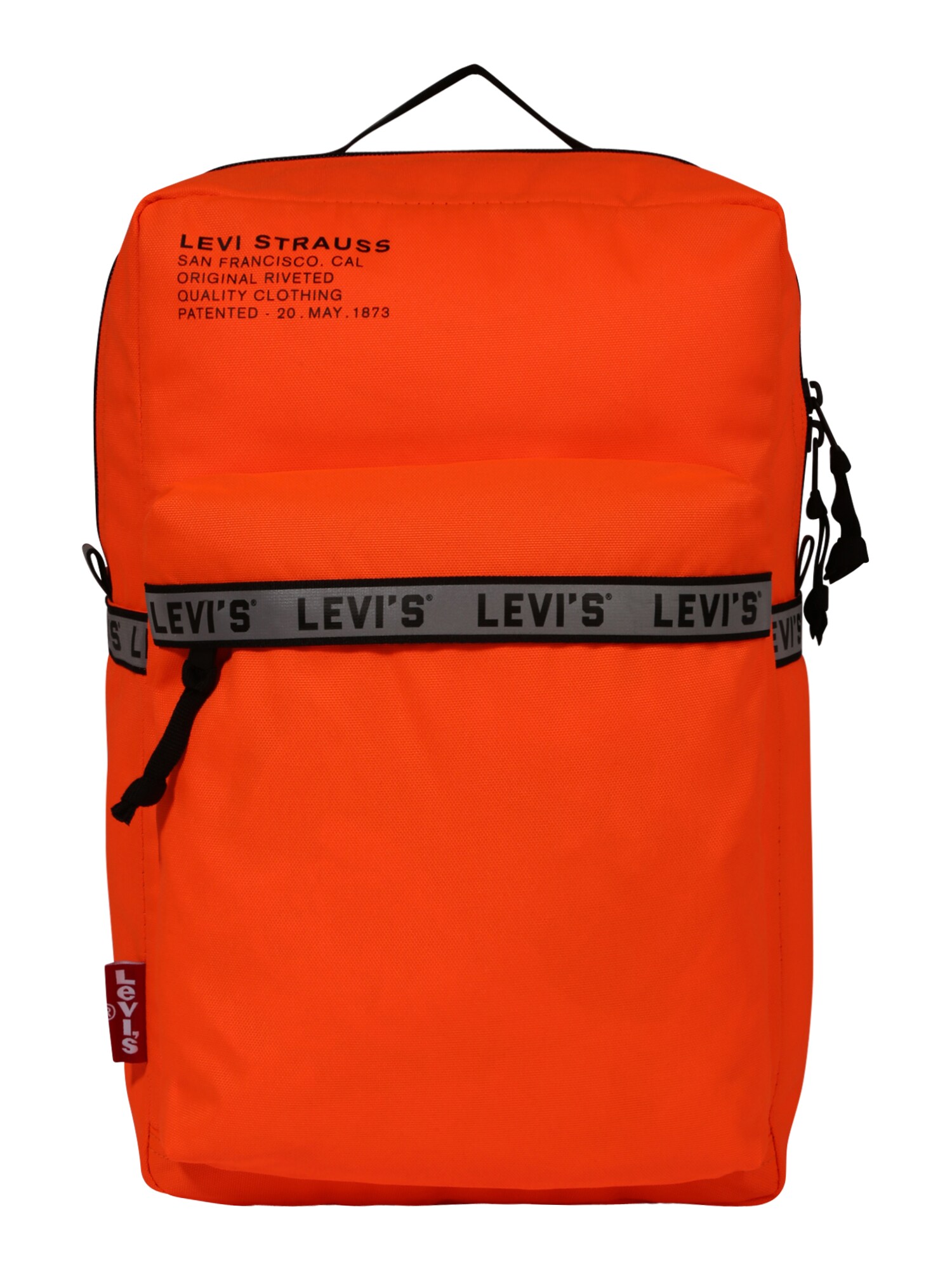 LEVI'S Kuprinė 'Pack Standard Issue'  oranžinė / juoda