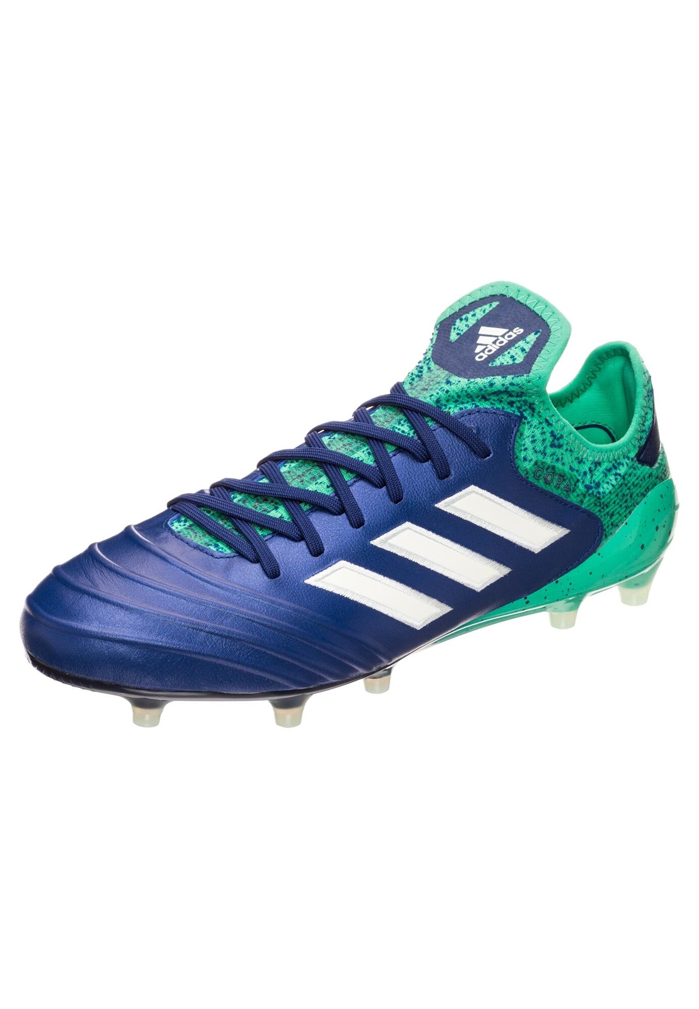 Adidas Performance Heren Voetbalschoen Copa 181 Fg Blauw Groen Wit adidas performance kopen in de aanbieding