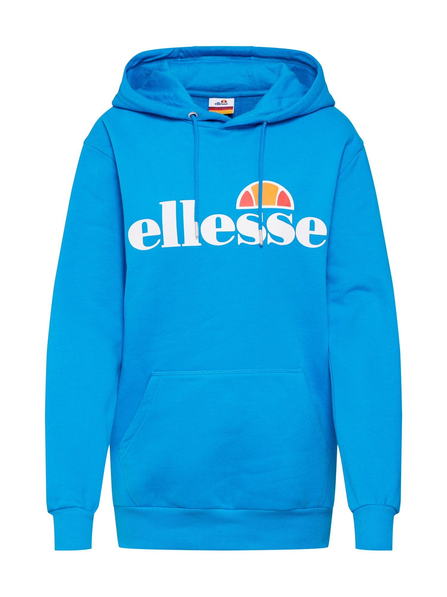 Ellesse Dames Sweatshirt Torices Blauw Sinaasappel Rood Wit ellesse kopen in de aanbieding