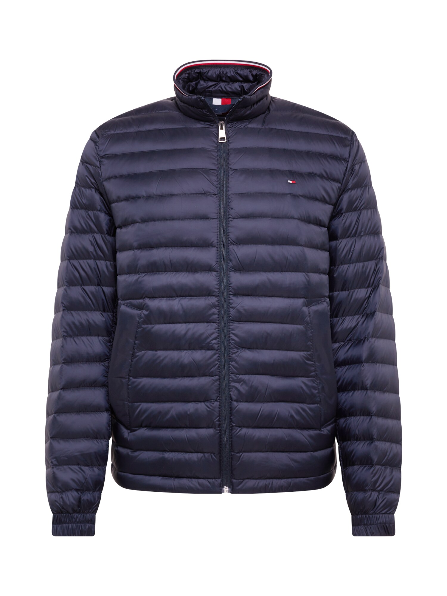 TOMMY HILFIGER Demisezoninė striukė 'CORE PACKABLE DOWN JACKET'  tamsiai mėlyna
