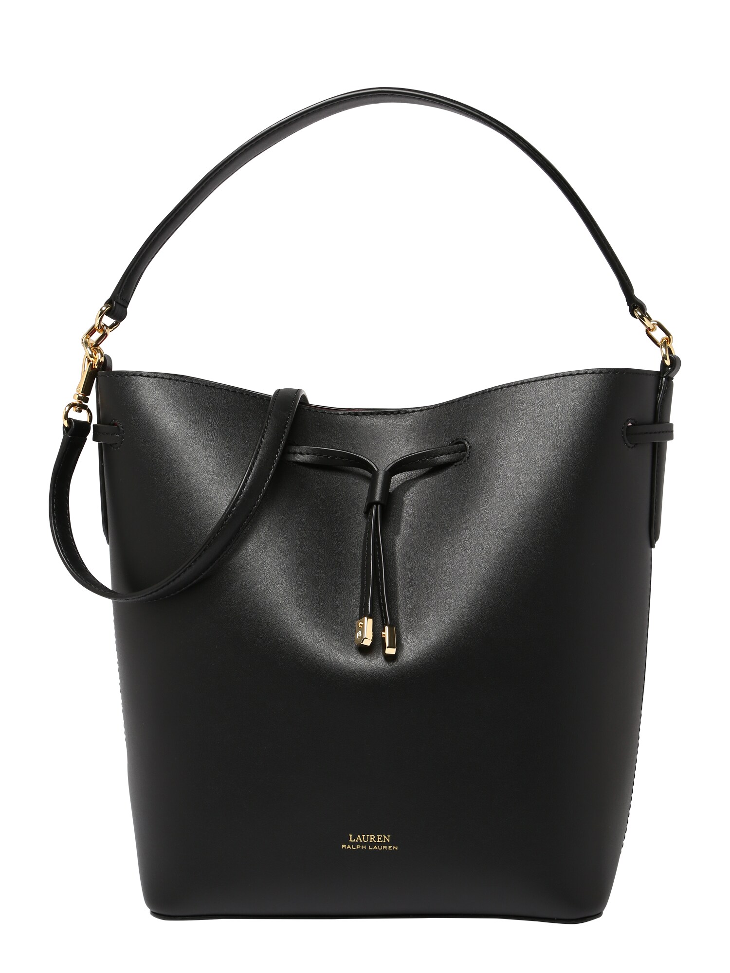 Lauren Ralph Lauren Sutrauktinė rankinė 'DEBBY-DRAWSTRING-MEDIUM'  juoda