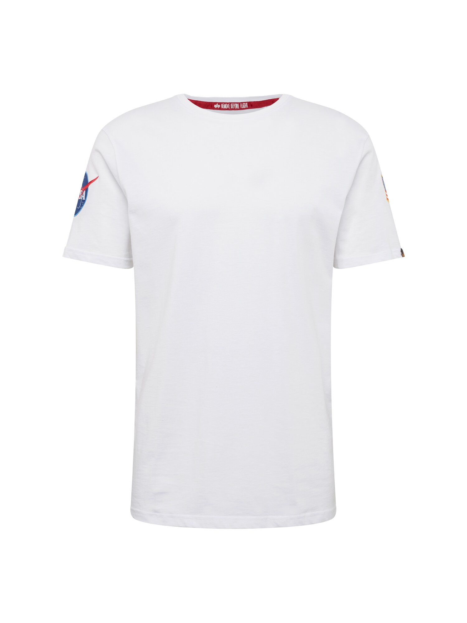 Alpha Industries Heren Shirt Nasa Wit alpha industries kopen in de aanbieding
