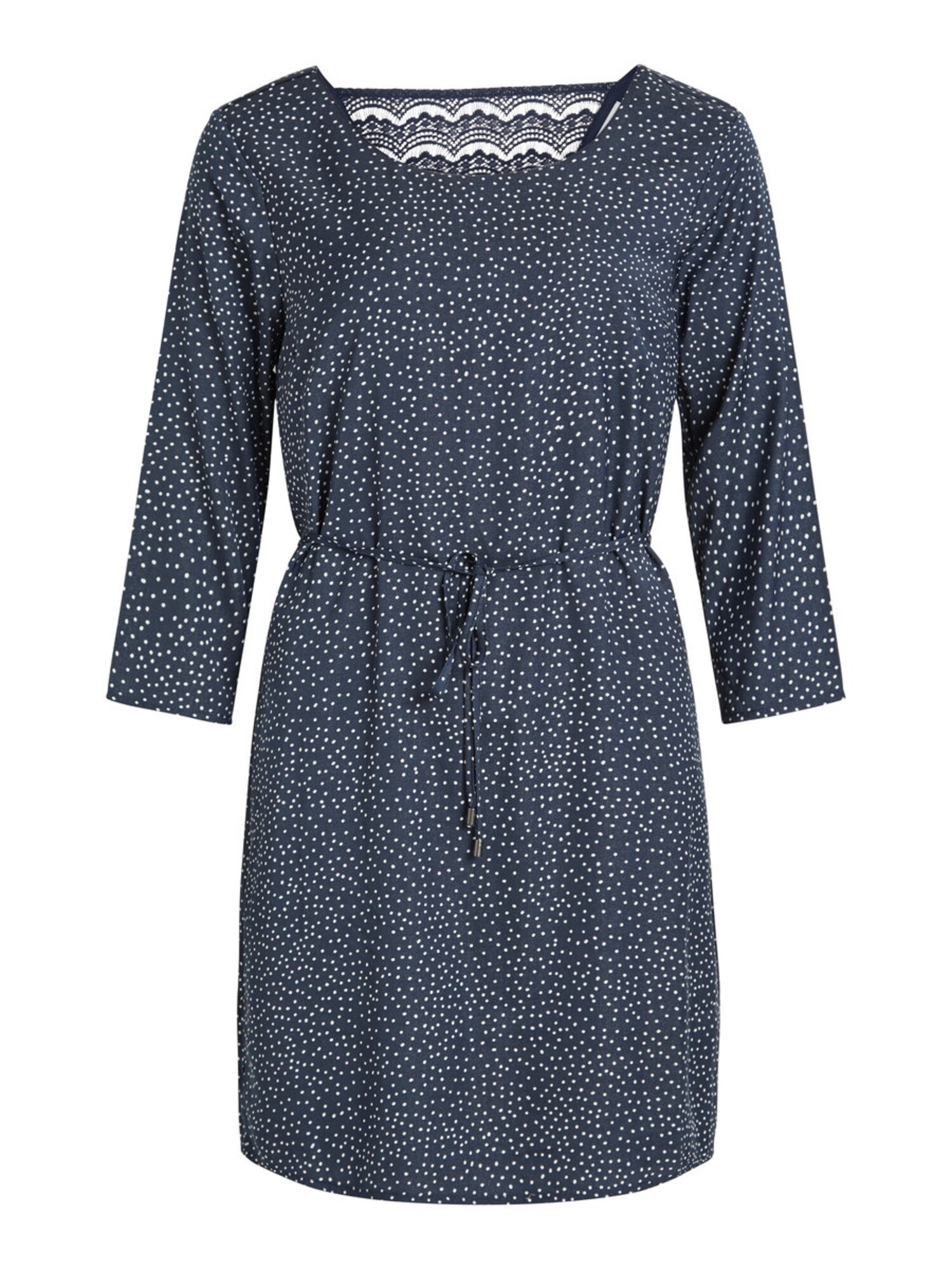 Vila Dames Jurk Duifblauw Wit vila kopen in de aanbieding