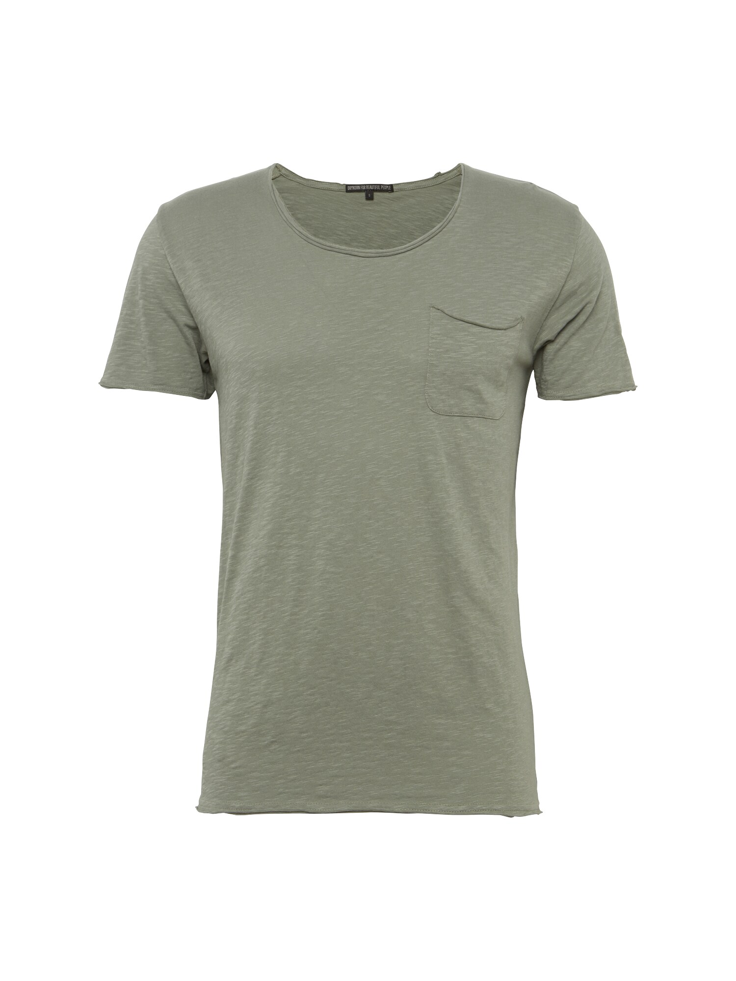 Drykorn Heren Shirt Teo Olijfgroen drykorn kopen in de aanbieding