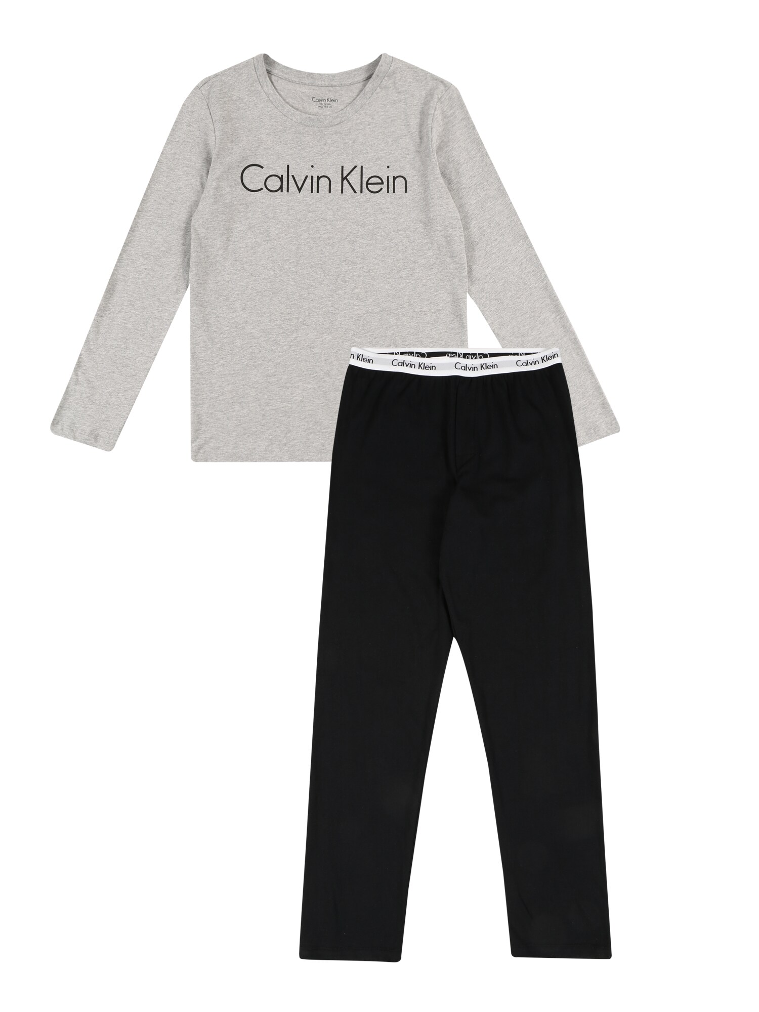 Calvin Klein Underwear Miego kostiumas  juoda / pilka