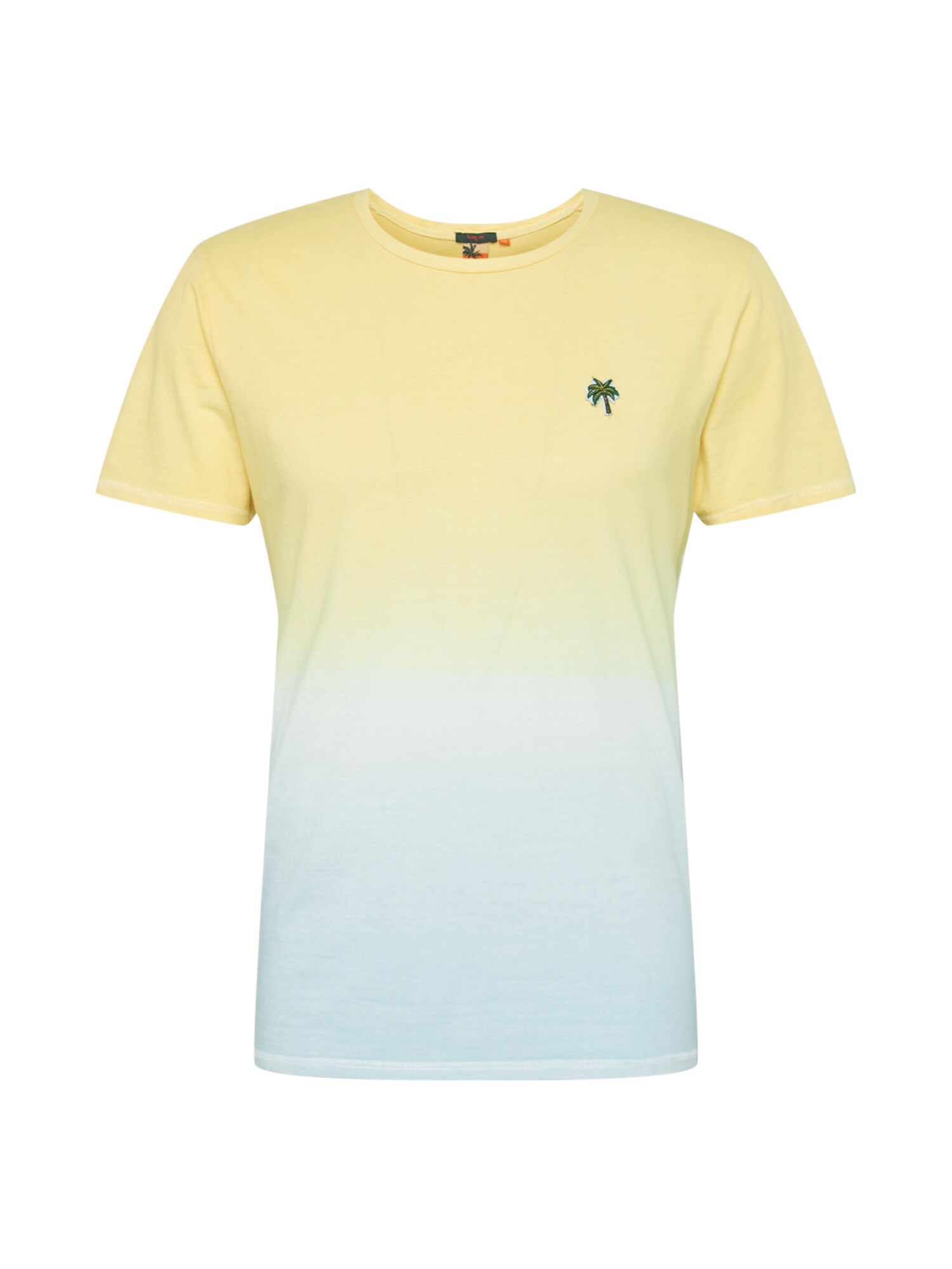 Hailys Men Marškinėliai  geltona / azuro / šviesiai mėlyna / žalia / tamsiai ruda