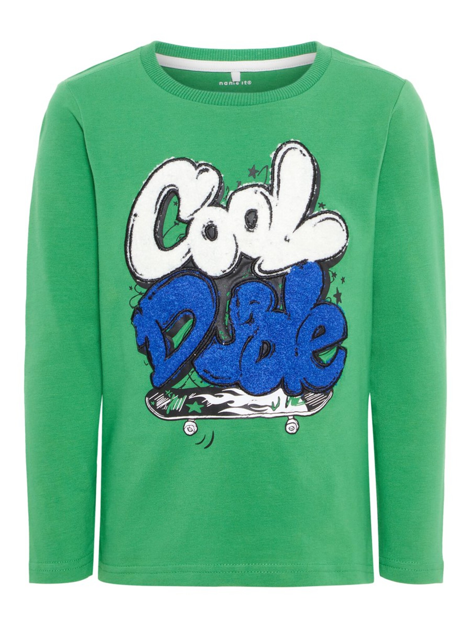 Name It Jongens Shirt Royal Bluekoningsblauw Groen Zwart Wit name it kopen in de aanbieding