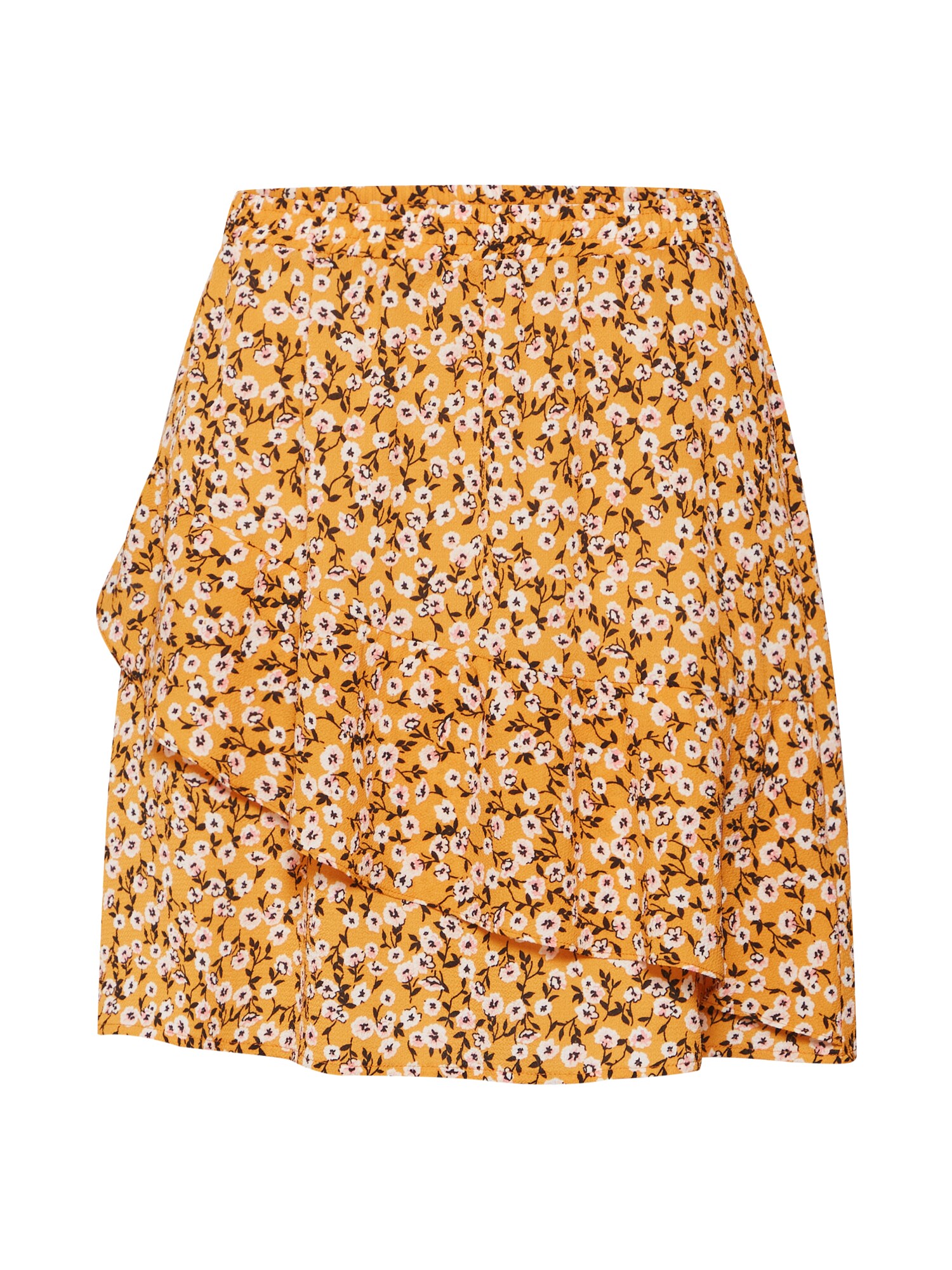 About You Dames Rok Cettina Mosterd Gemengde Kleuren about you kopen in de aanbieding