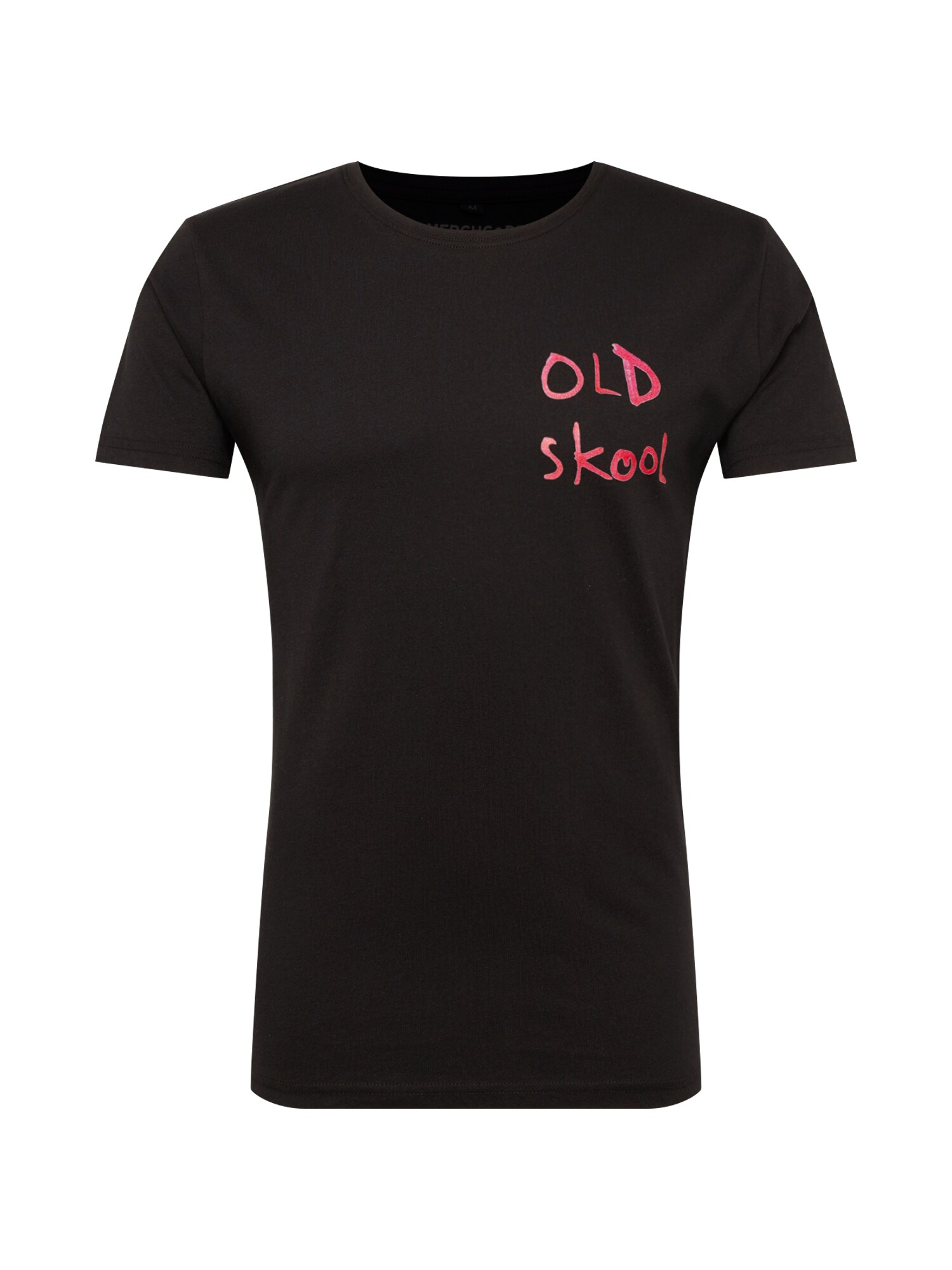 Mister Tee Heren Shirt Banksy Old Skool Grijs Zwart mister tee kopen in de aanbieding