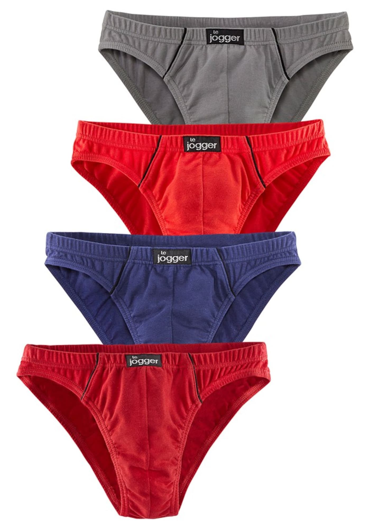 LE JOGGER Slip  kék / szürke / piros / tűzpiros akciós termékkép 1