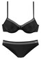 Nincs kiválasztva, LASCANA, Bikini, fekete