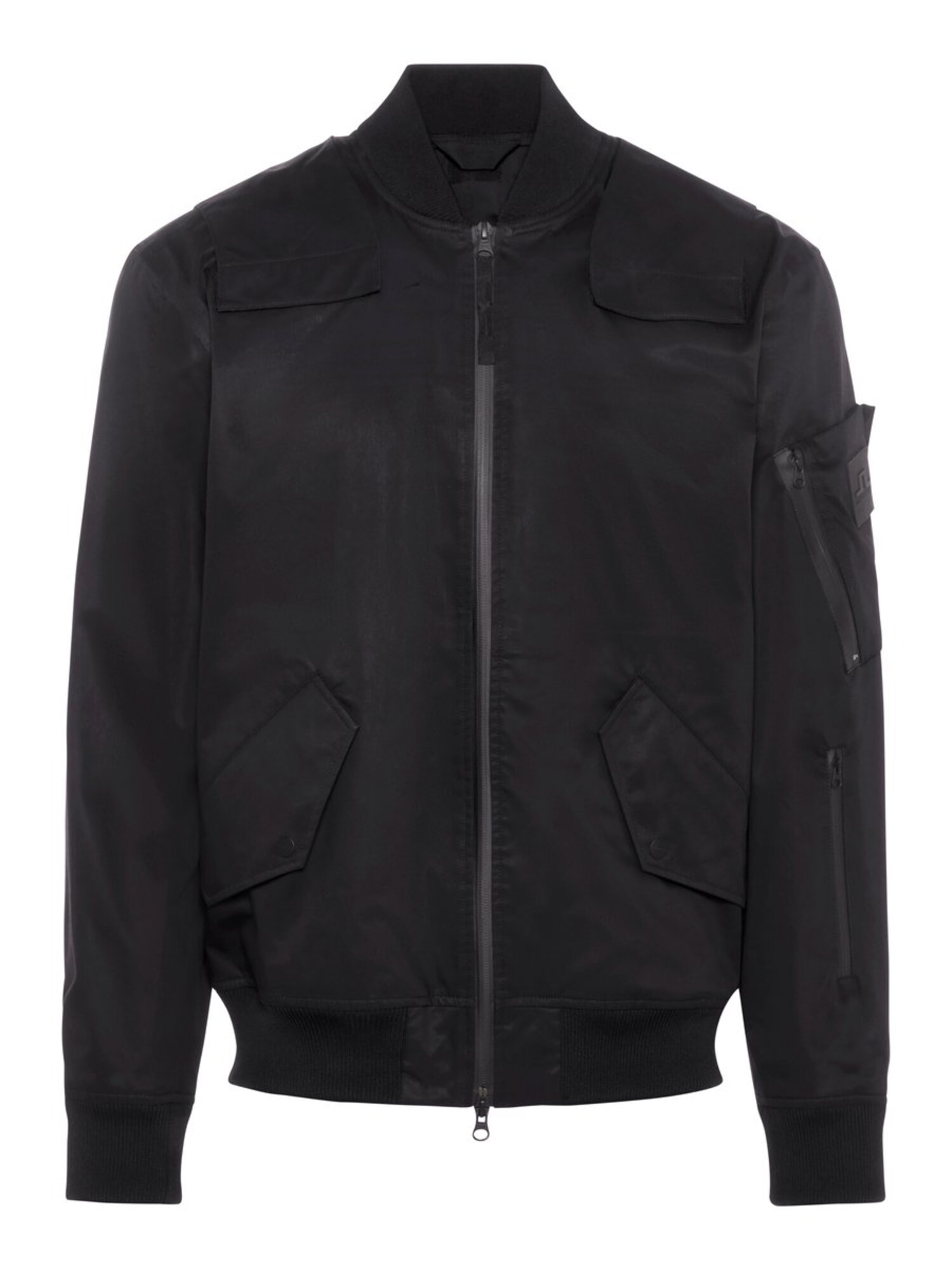 Jlindeberg Heren Tussenjas Brick Tech 3L Zwart jlindeberg kopen in de aanbieding