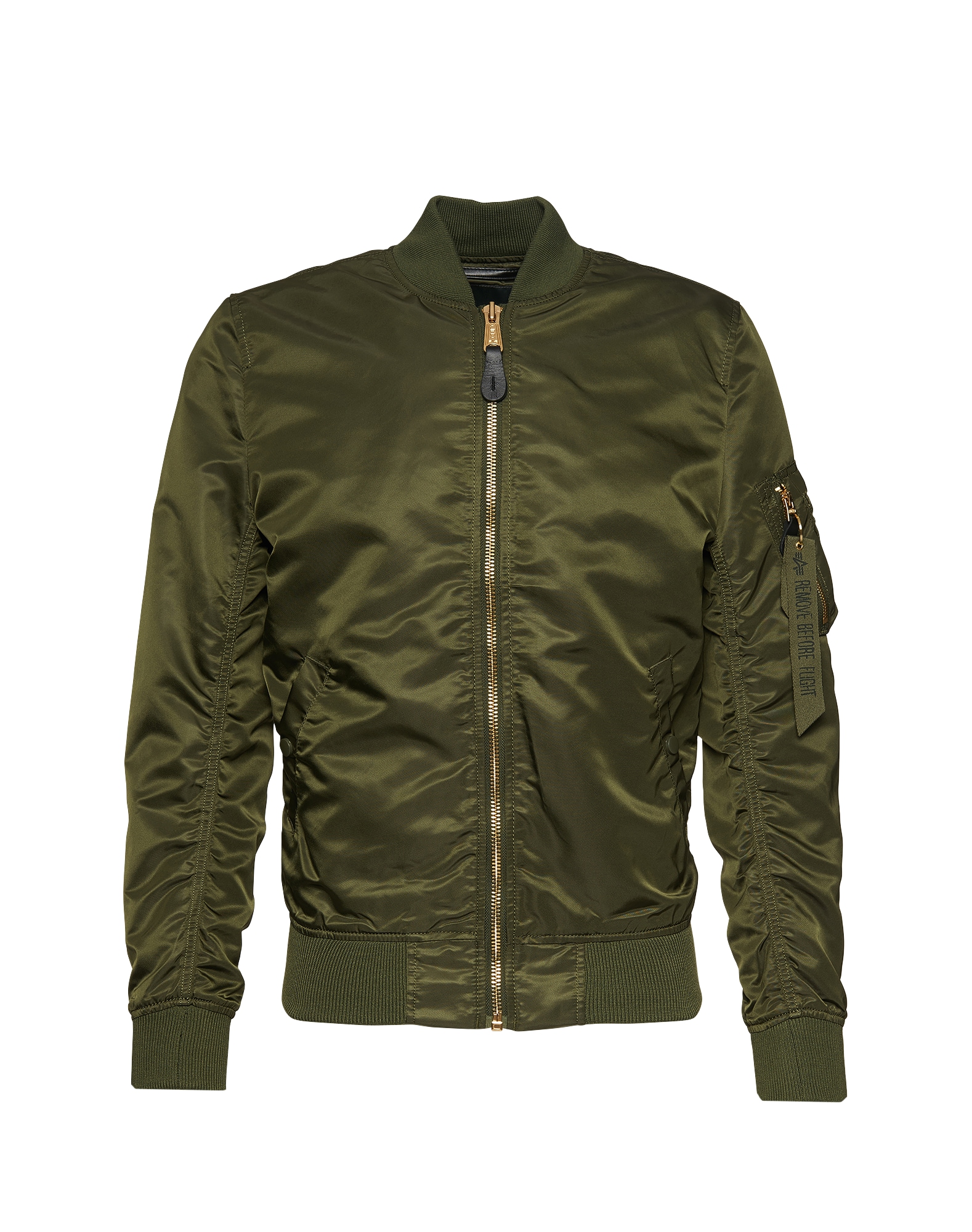 ALPHA INDUSTRIES Prechodná bunda 'MA-1 VF LW'  olivová